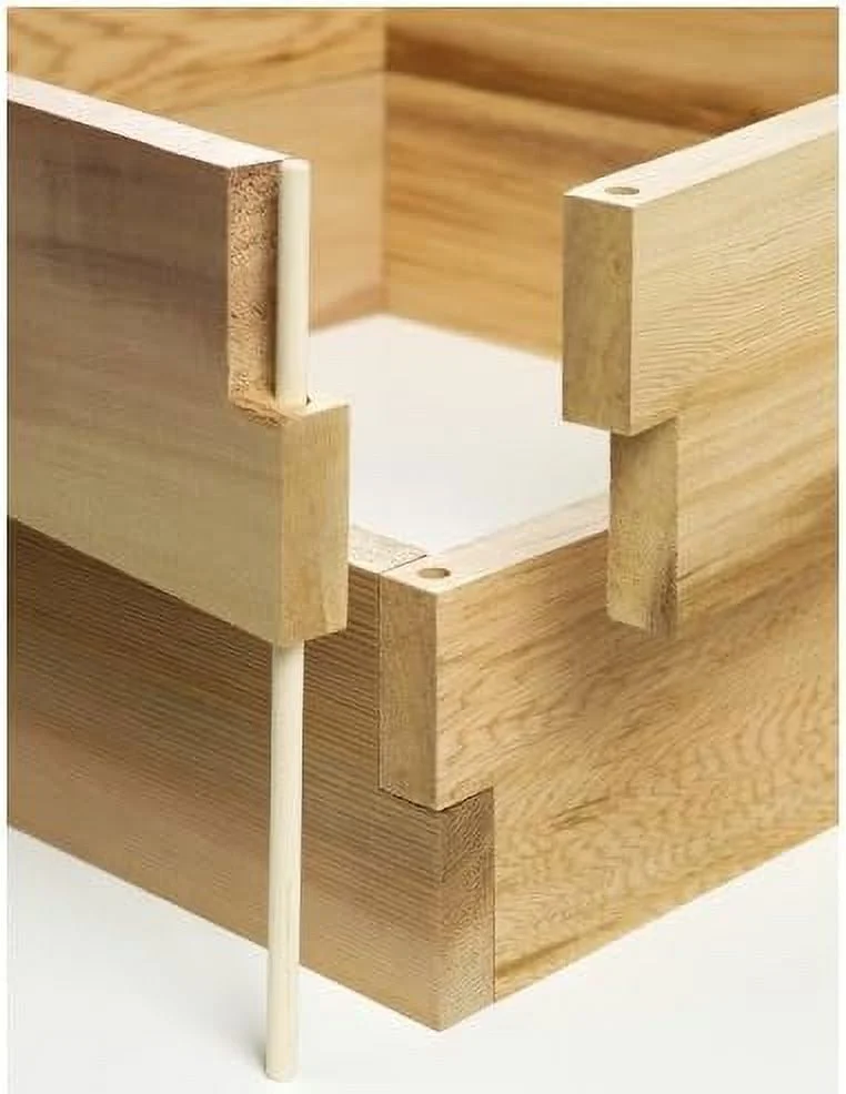 HYHBIBOOM RG24-2 2-ft x 2-ft 2-Tier Cedar Raised Garden Box