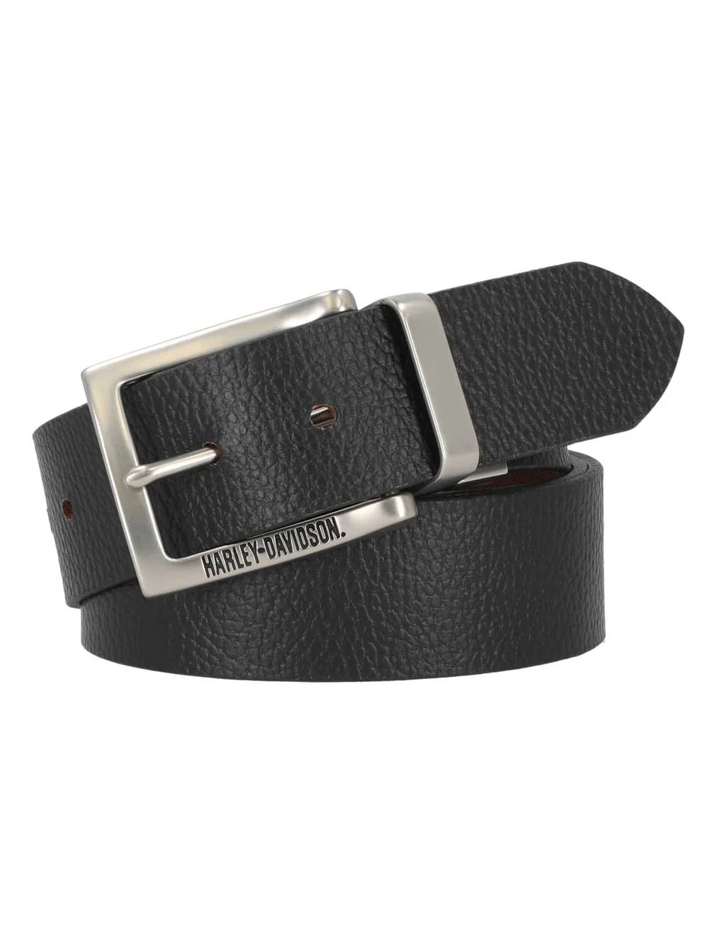 Harley-Davidson Men's Mod H-D Reversible Genuine Leather Belt - Black/Brown (42), Harley Davidson