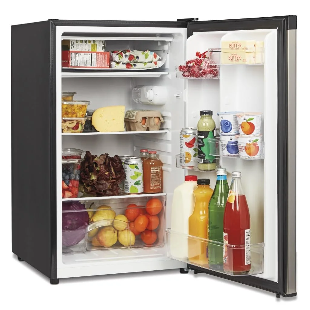 Cuisinart 4.4 Cu. Ft Compact Fridge, Silver