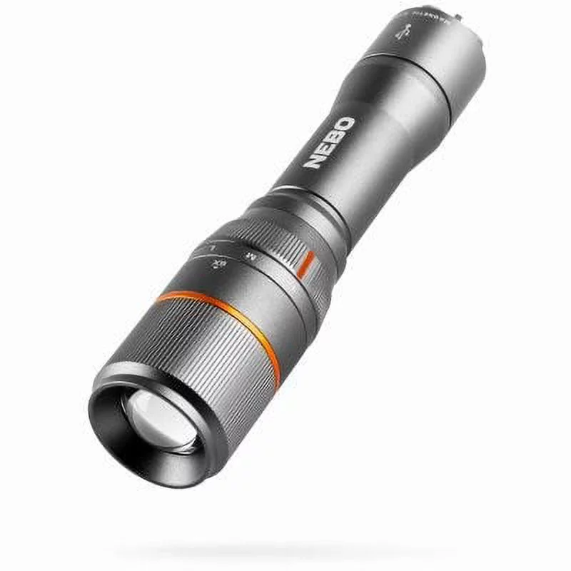 Nebo Davinci 1000 Lumen Rechargeable LED Flashlight, 4 Light Modes 1 Pack
