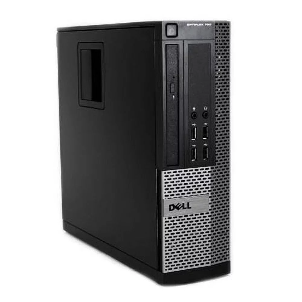 Dell Dell 790 Desktop Tower Computer, Intel Core i5, 8GB RAM, 2TB HD, DVD-ROM, Windows 10 Pro, Black