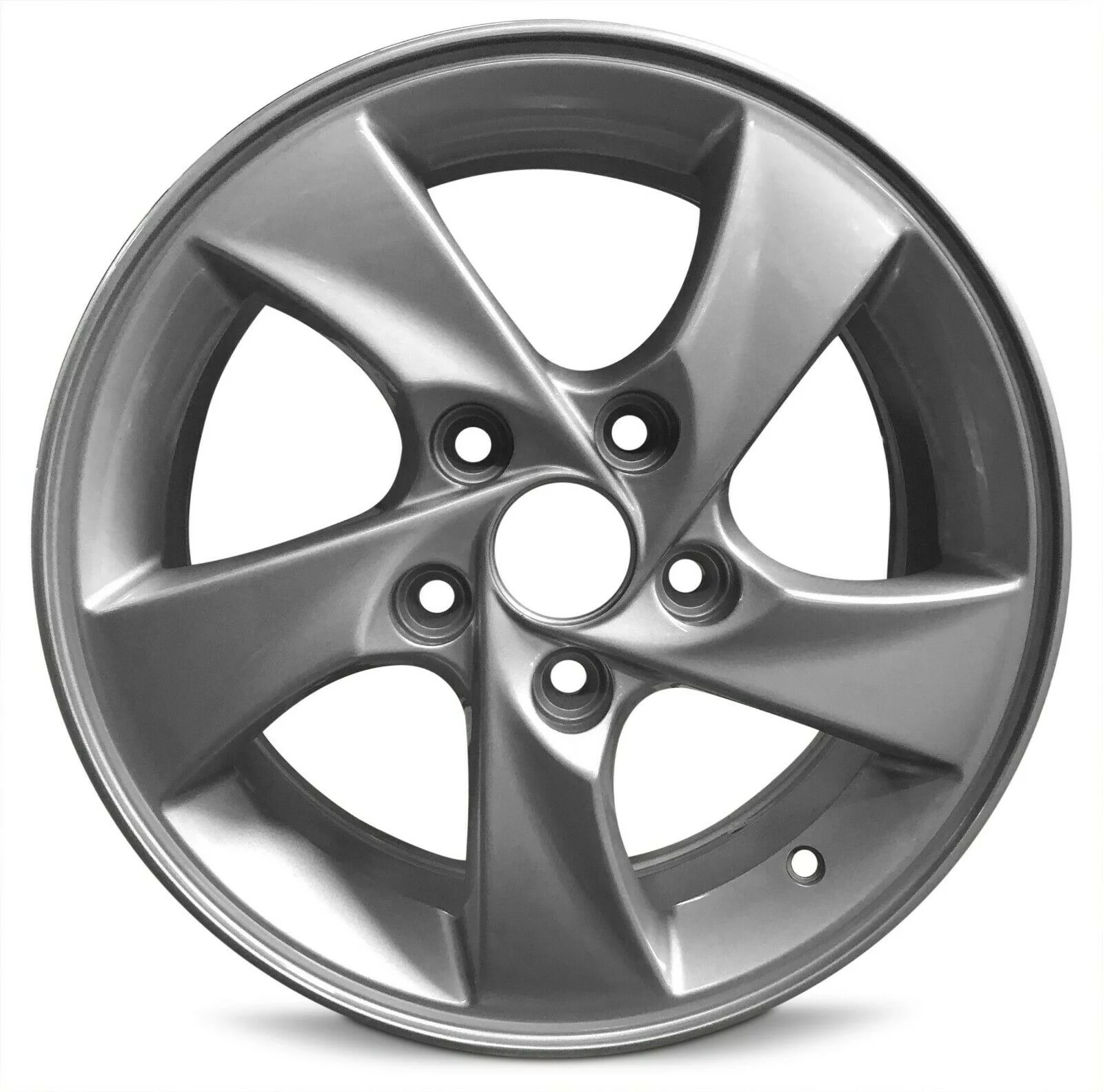 For 2013-2020 Kia Forte 15 Inch Painted Silver Rim - OE Direct Replacement - Road Ready Car Wheel