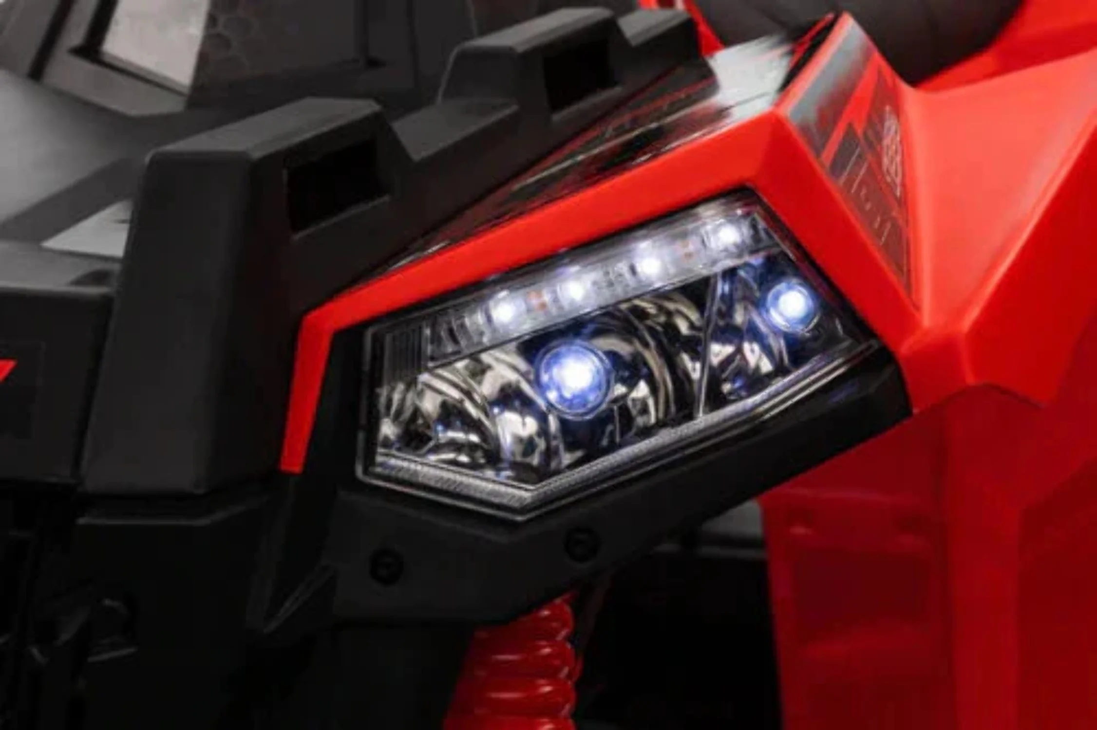 2x200W 24V 2 Seater Kids Ride On Truck Car with Remote Control and LED Lights