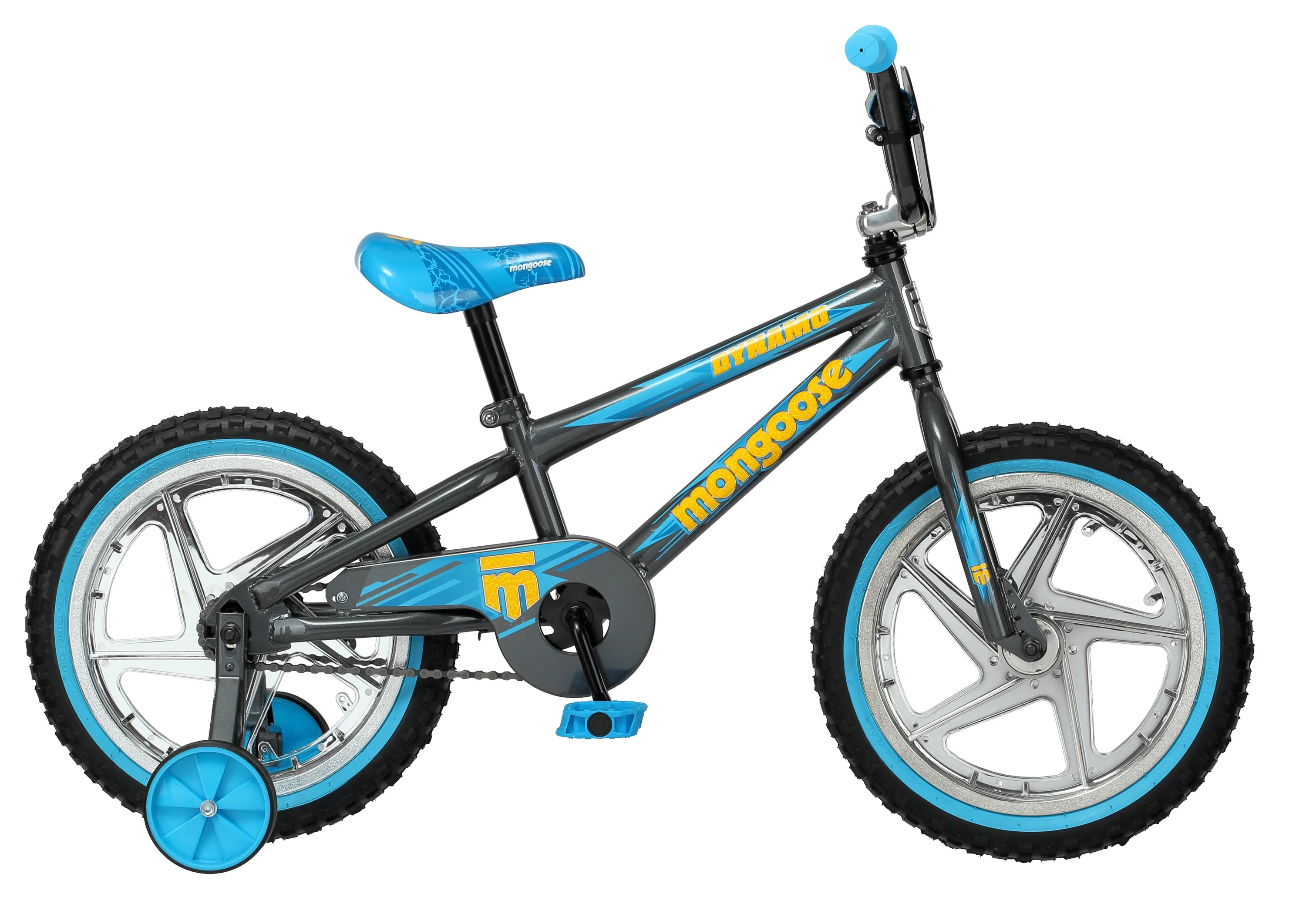 Mongoose Dynamo Boy's Sidewalk Bike, 16