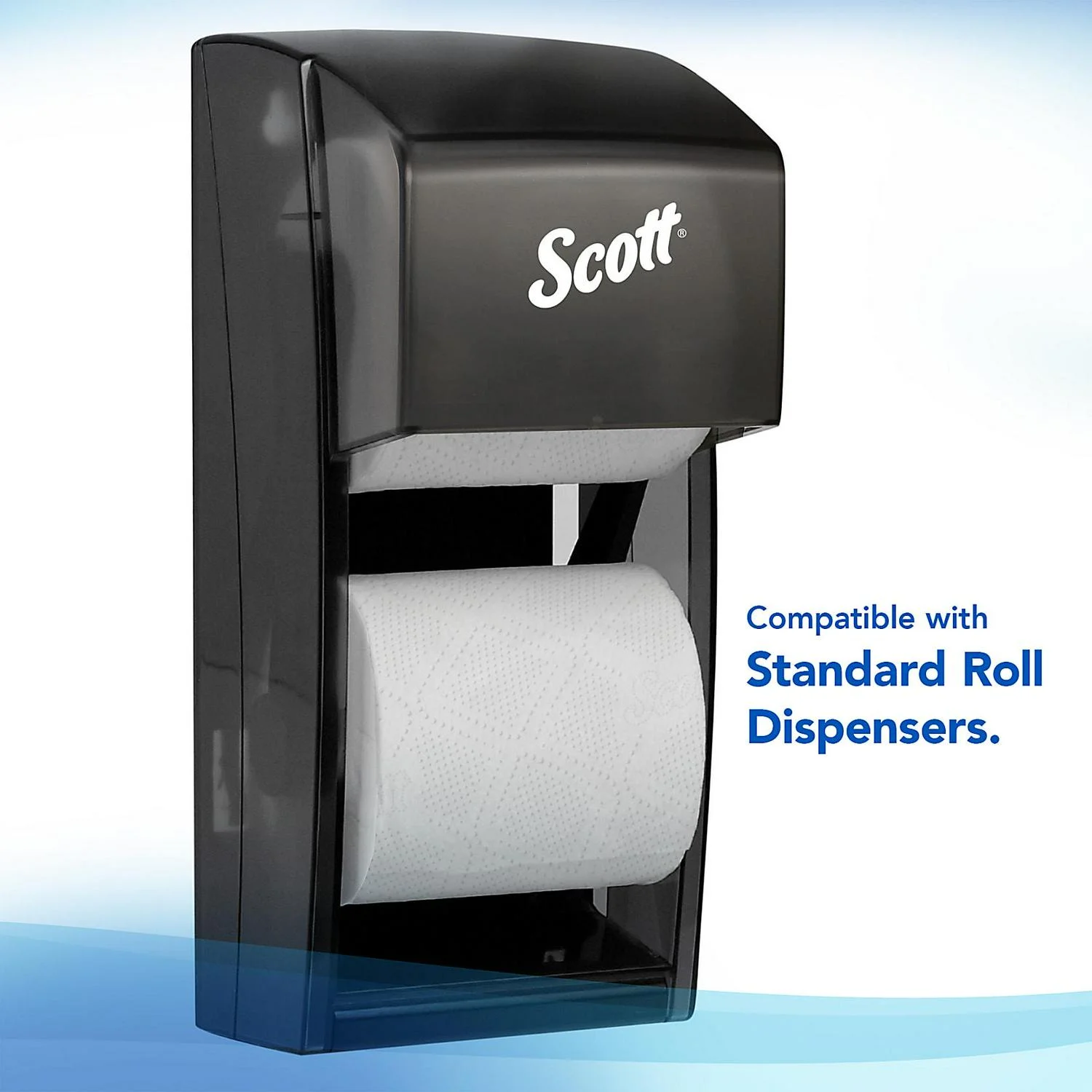 Scott; Essential 2-Ply Toilet Paper, 100% Recycled, FSC; Certified, 506 Sheets Per Roll, Pack Of 80 Rolls