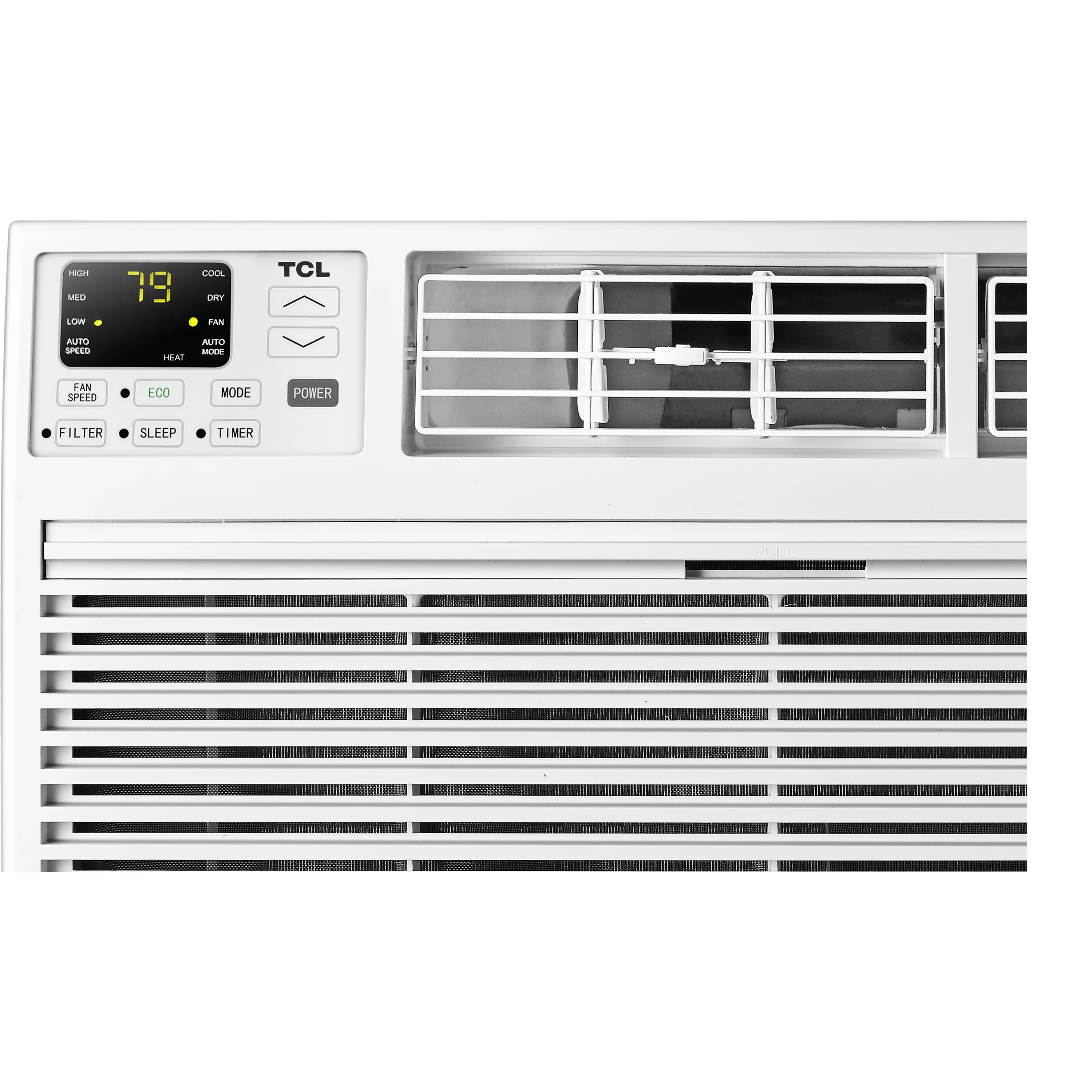 TCL Smart 10,000 BTU Through-the-Wall Air Conditioner, 115V, E-Star, Remote Included, White, W10T9E1-A