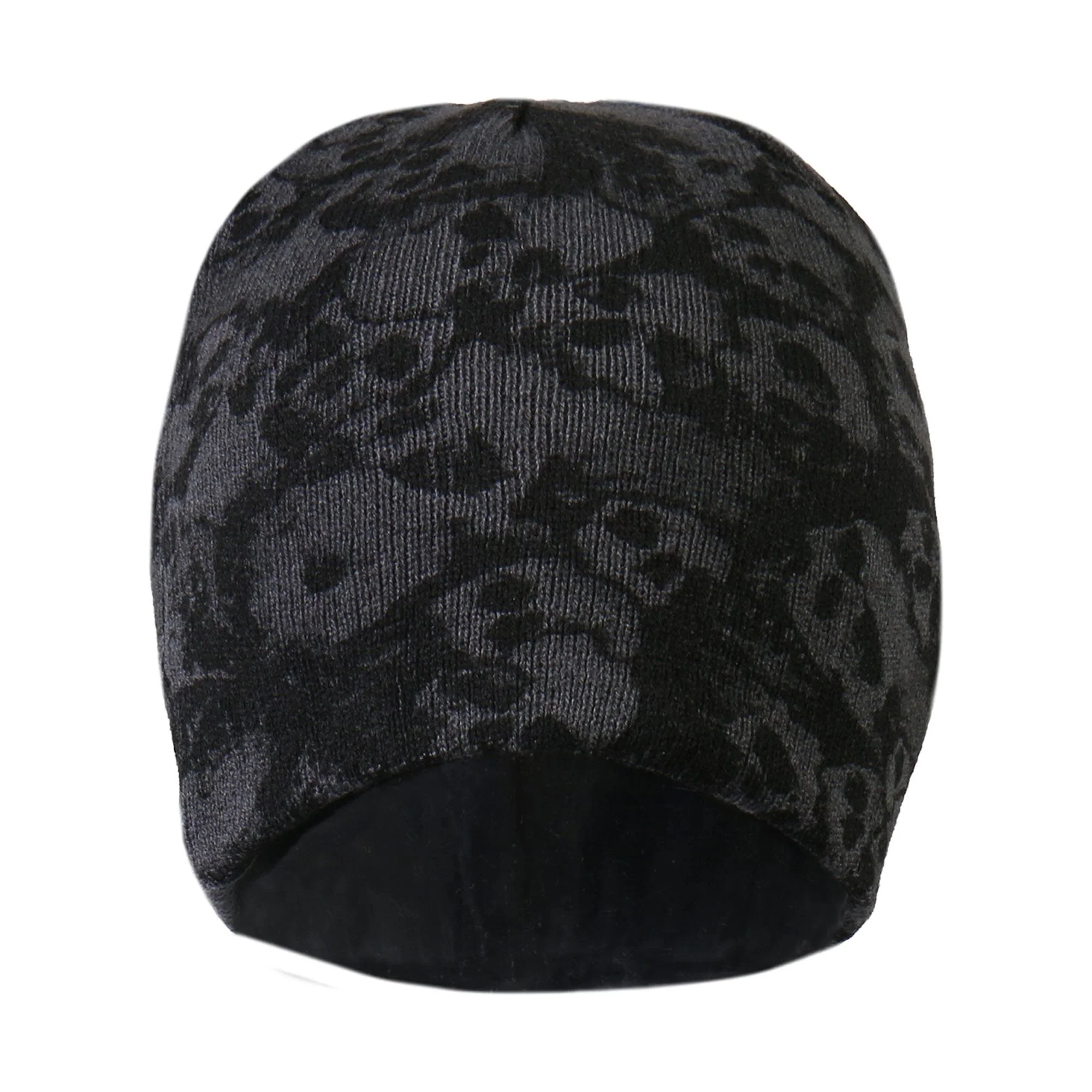 Hot Leathers KHB1036 Ancient Skulls Knit Cap One Size