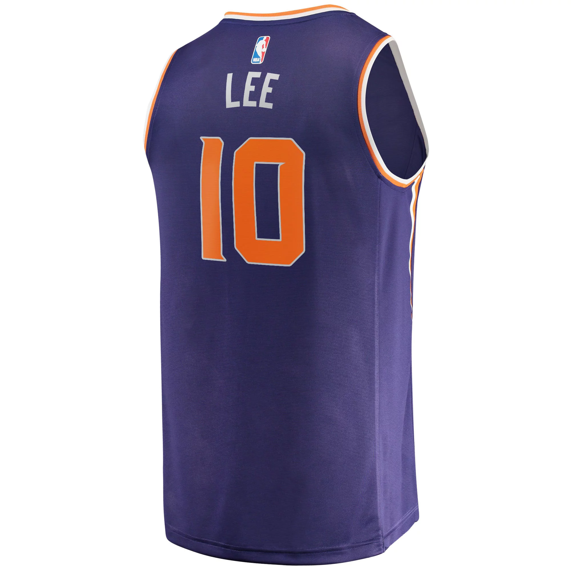 Men's Fanatics Damion Lee Purple Phoenix Suns Fast Break Replica Jersey - Icon Edition
