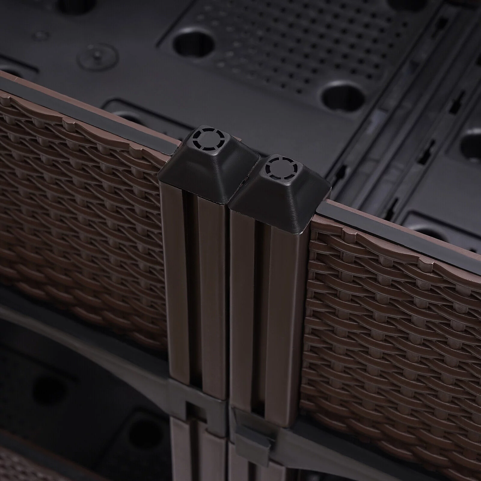 74X38X65cm Raised Garden Bed Elevated Flower Vegetable Herb Planting Growing Box