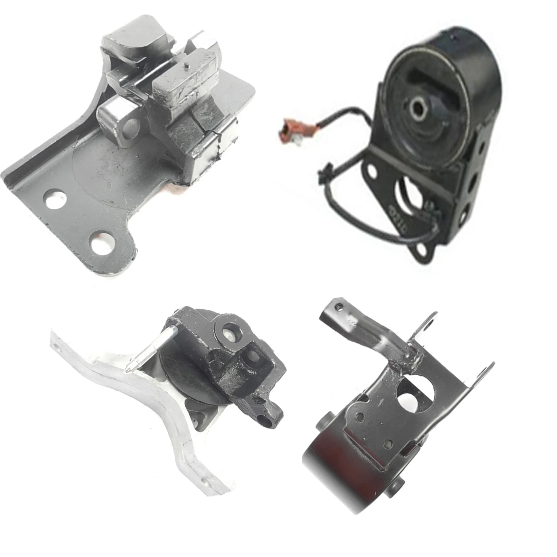 M893 4321 7348 7349EL 7358 For 03-07 Nissan Murano 3.5L 2WD Trans & Front Right & Front & Rear Set 4Pcs Engine Motor Mount 03 04 05 06 07