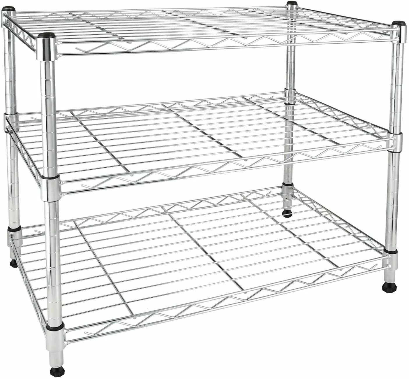 Simple Deluxe 3 Tier Storage Shelving Unit, 24