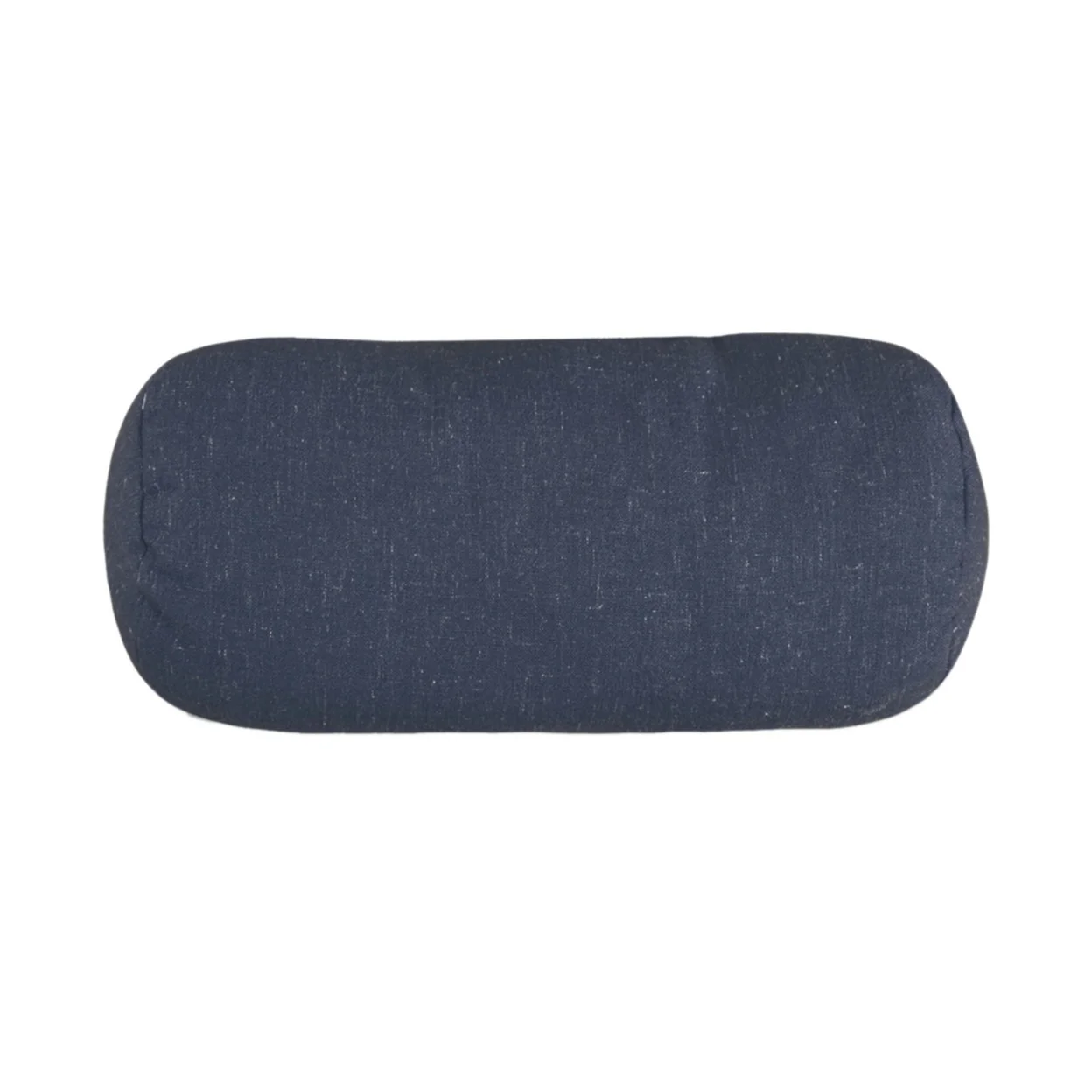 Majestic Home Goods Decorative Navy Wales Round Bolster Pillow
