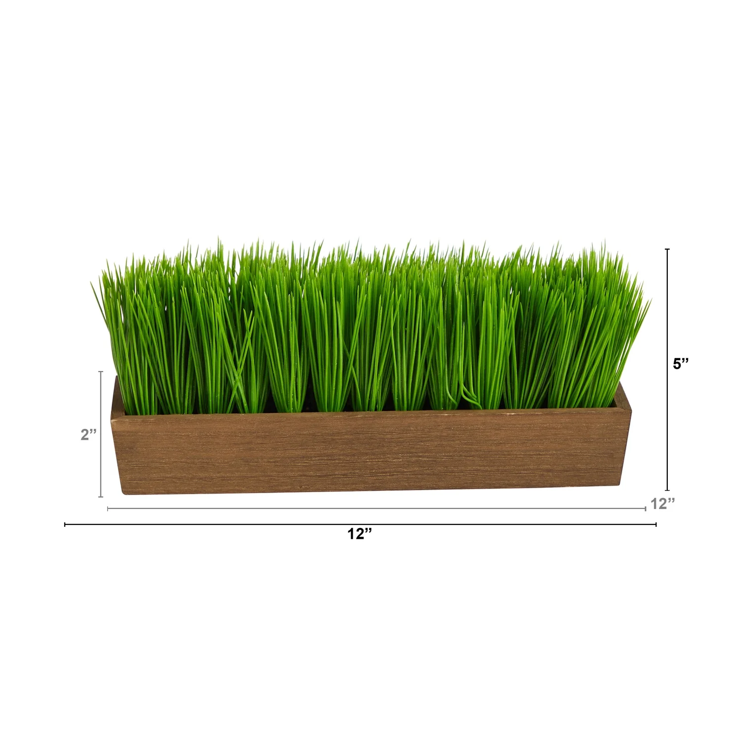 HomeStock Antique 12In. Grass Artificial Plant In Decorative Planter