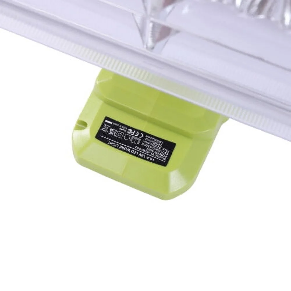 Cordless LED Work Light Outdoor Spotlight For Ryobi 18V Li-ion Battery 4200LM