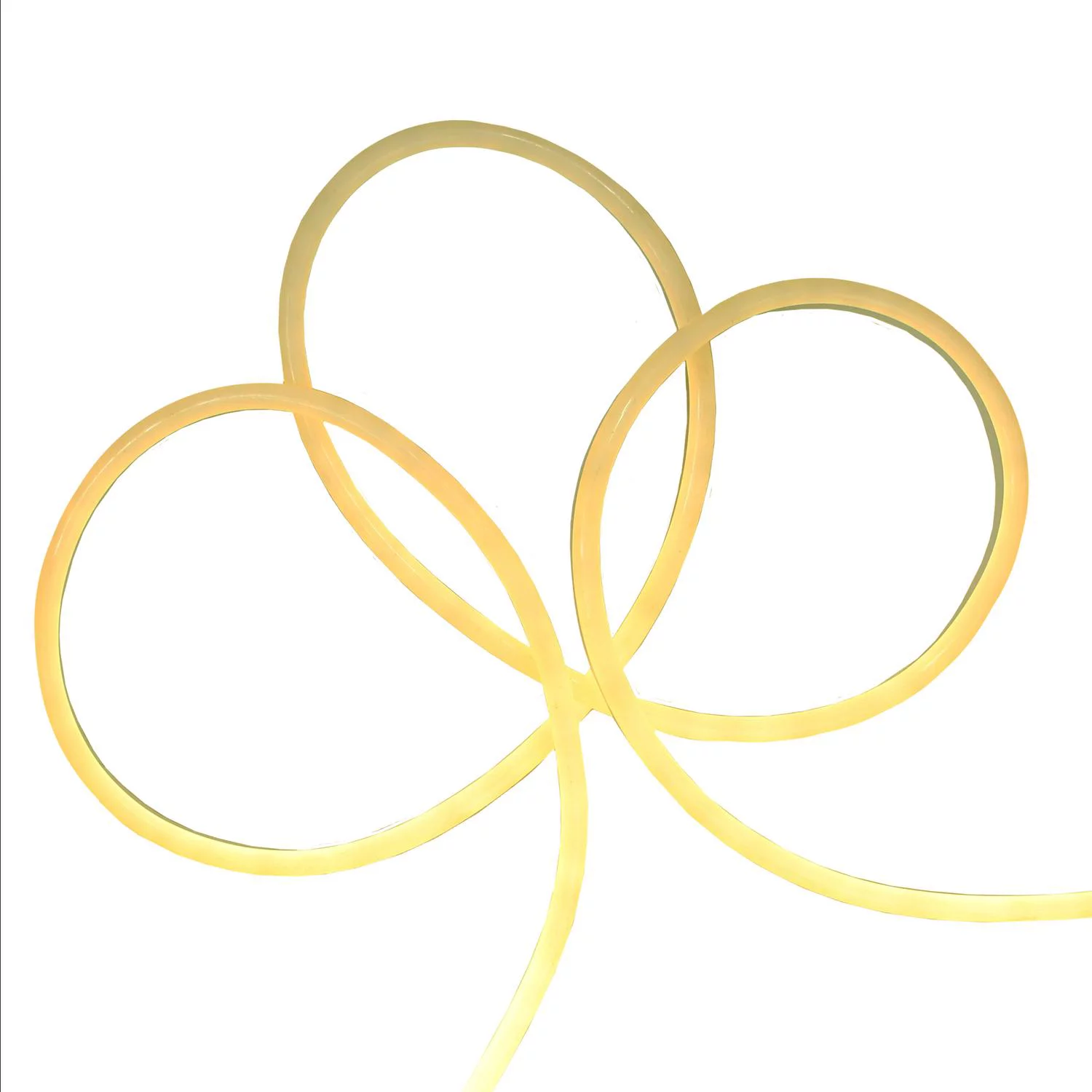 50' LED Commercial Grade Warm White Neon Style Flexible Christmas Rope Lights