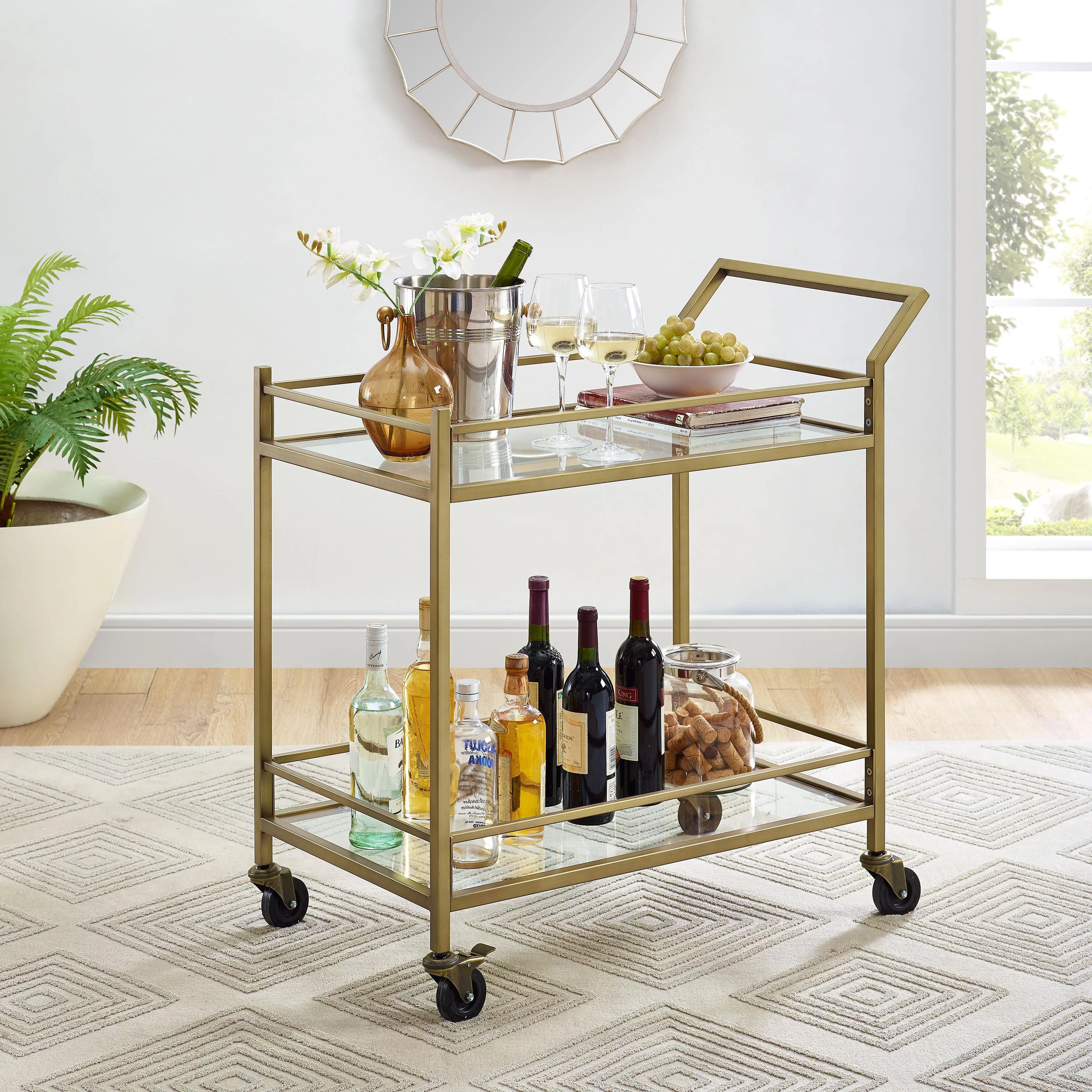 Crosley Furniture Aimee Bar Cart