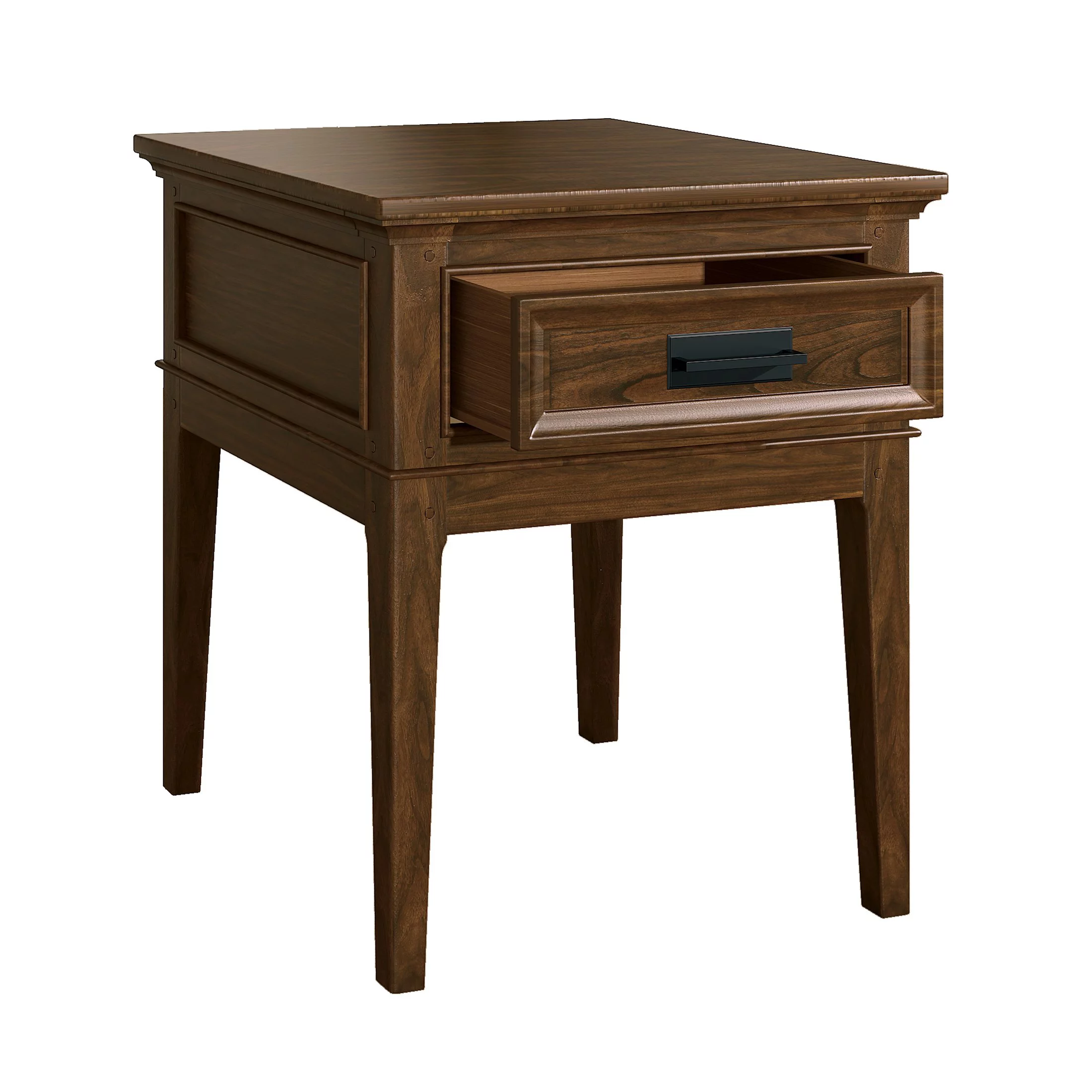 OakvillePark Kibler End Table, Brown Cherry