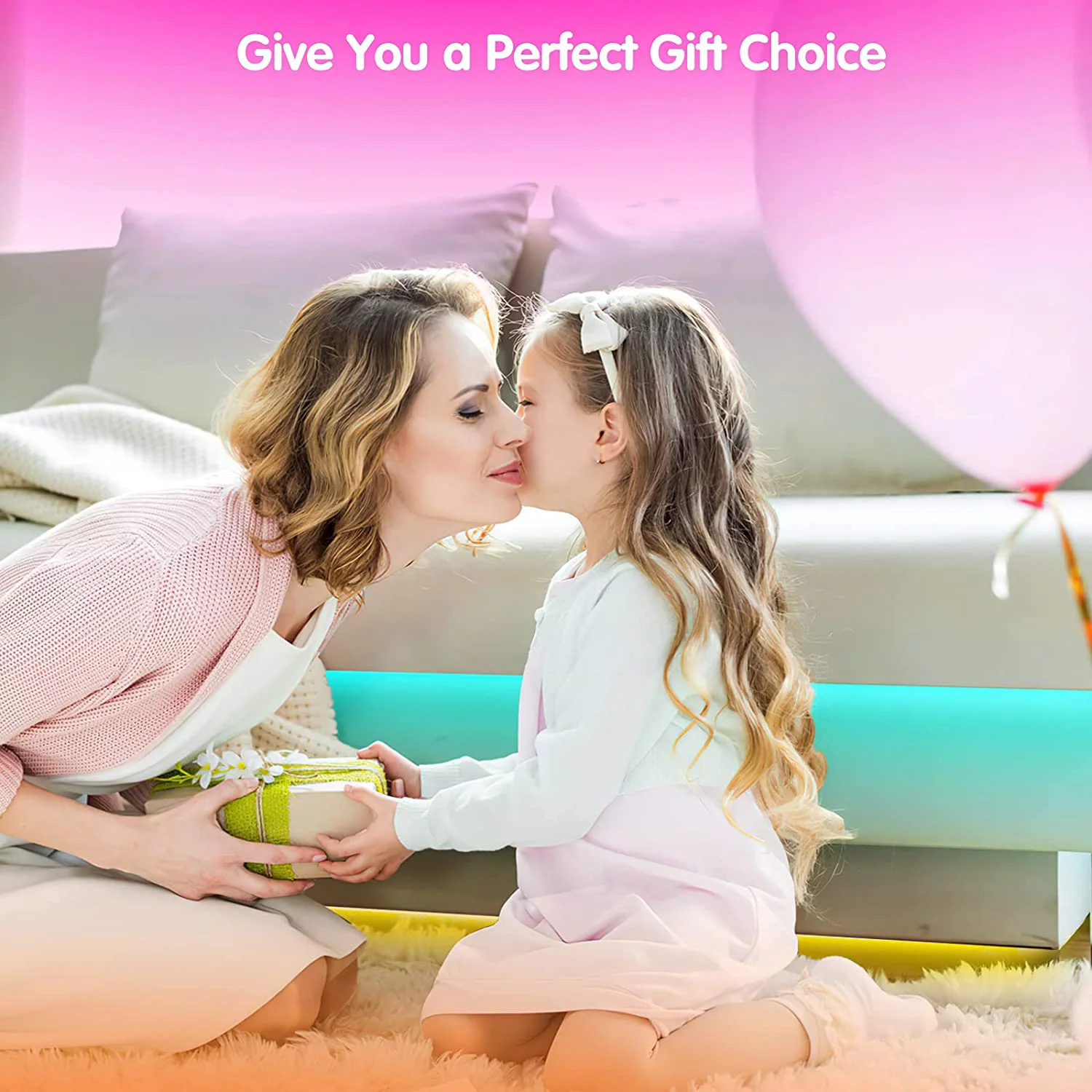 Led Strip Lights 50ft, smareal LED Lights with 44 Key IR Remote, Color Changing Led Light Strips, LED Lights for Bedroom, Home Decoration