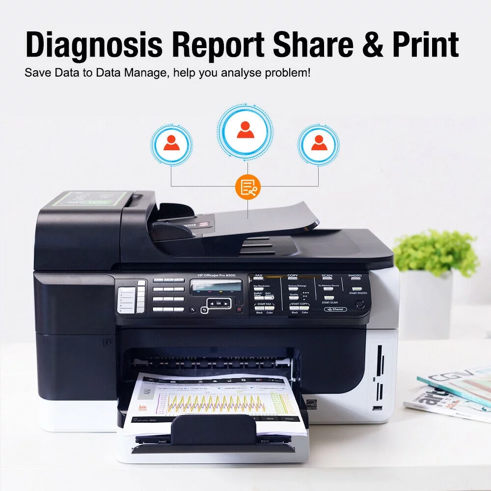 Foxwell NT809 OBD2 Scanner Code Reader Car Diagnostic All System Scan Tool ABS SRS IMMO