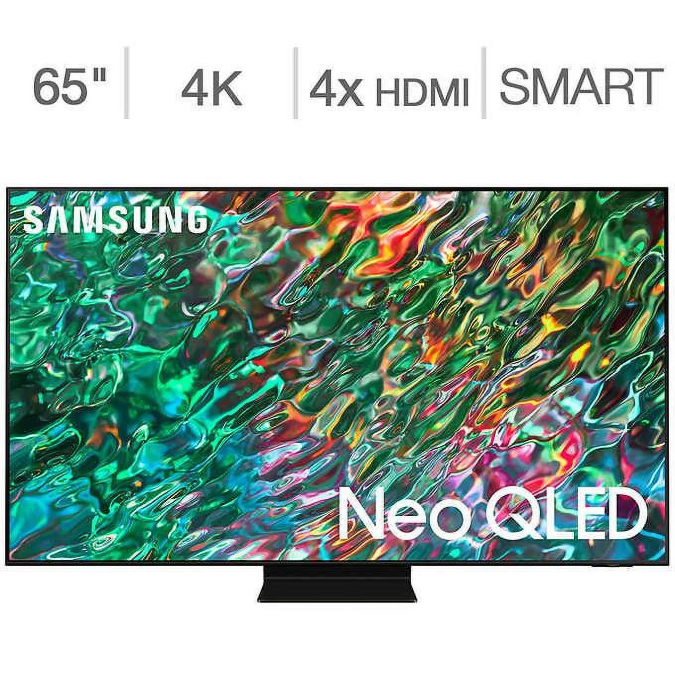 Open Box SAMSUNG 65” Class QN90BD Samsung Neo QLED 4K Smart TV QN65QN90BDFXZA - Black