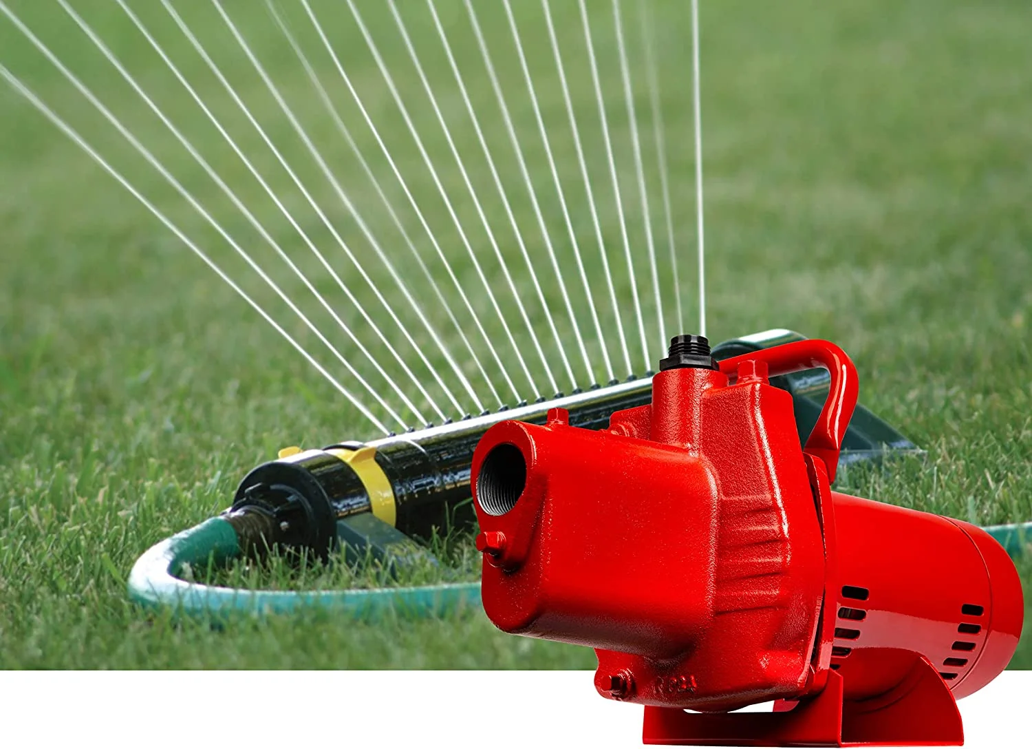 Red Lion 1/2Hp 12Gpm Portable Sprinkler Pump