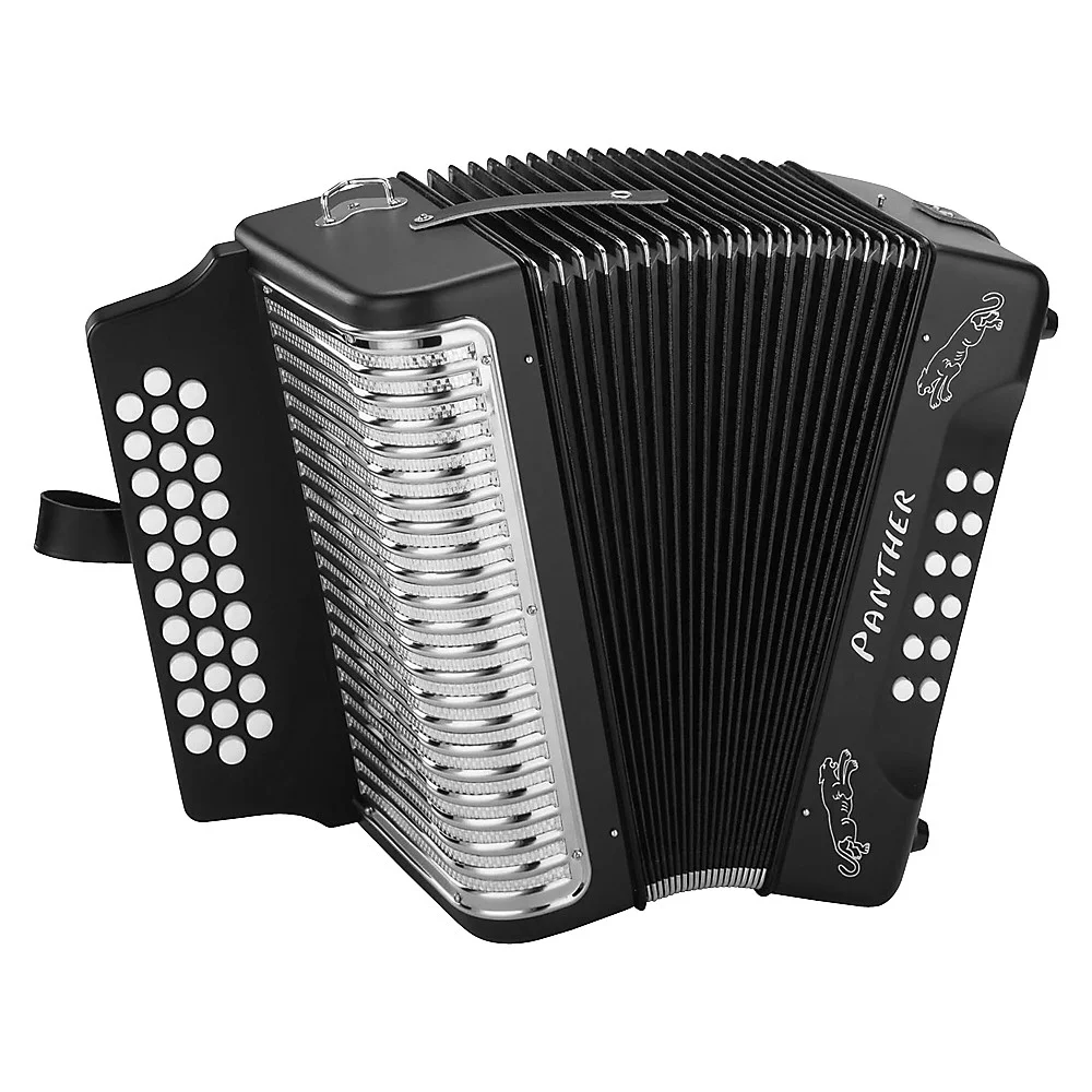 Hohner Panther 3-Row GCF Diatonic Accordion
