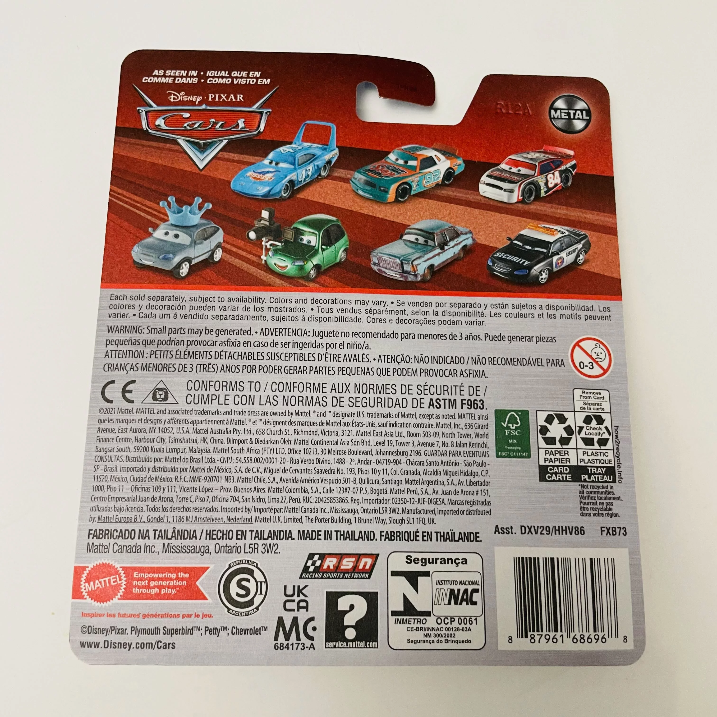 Disney Pixar Cars Ramone (Purple) 1:55 Scale Die-Cast Vehicle