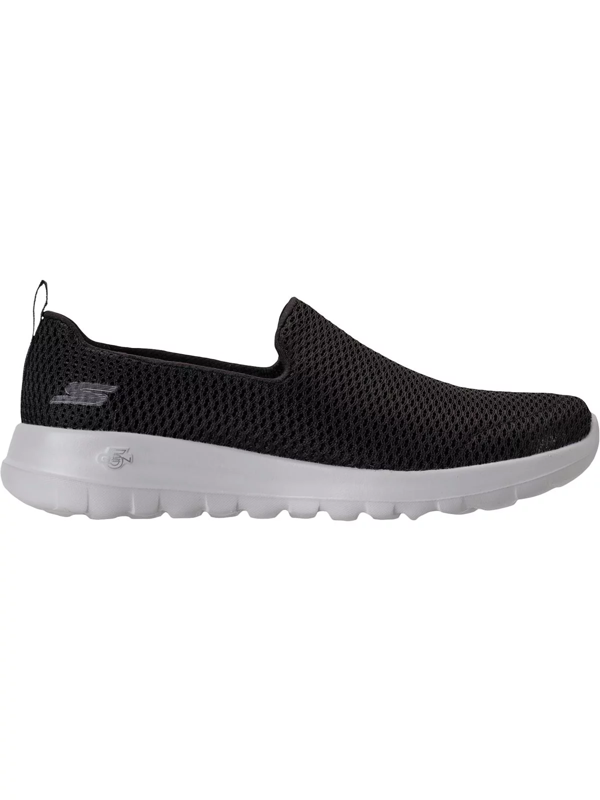 Skechers Women's Gowalk Joy Walking Shoe, Black/Grey, 10 M US