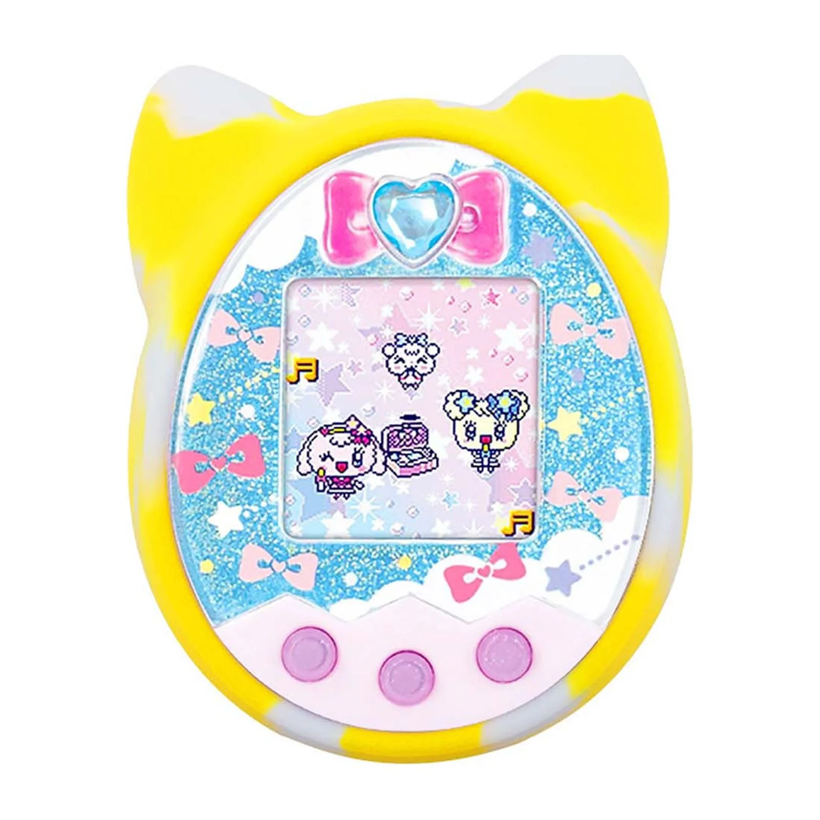 Meterk Protective Cover Shell Silicone Case Pet Game Machine Cover for Tamagotchi Cartoon Electronic Pet Game Machine