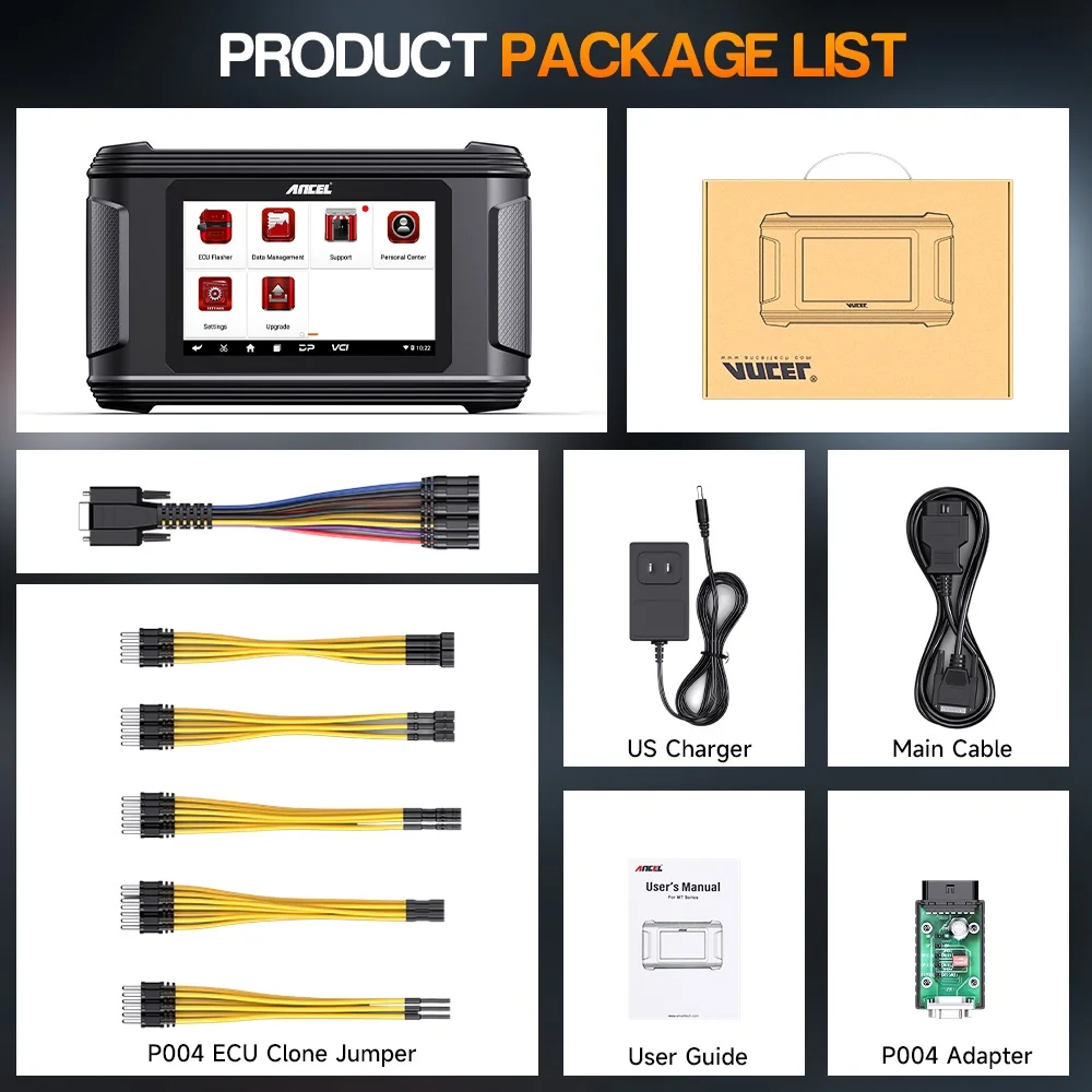 ANCEL EC500 Automotive ECU Cloning ECM System Module