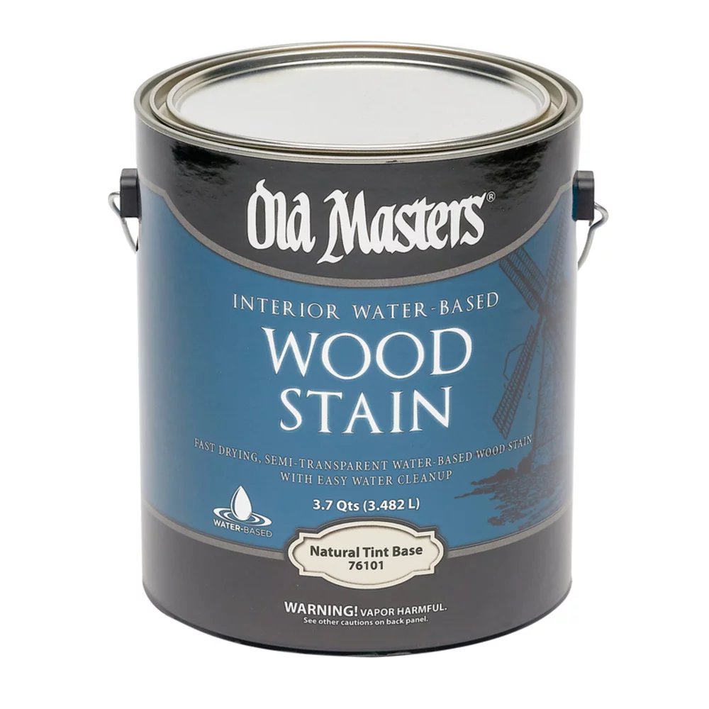 Old Masters Semi-Transparent Natural Tint Water-Based Latex Wood Stain 1 gal