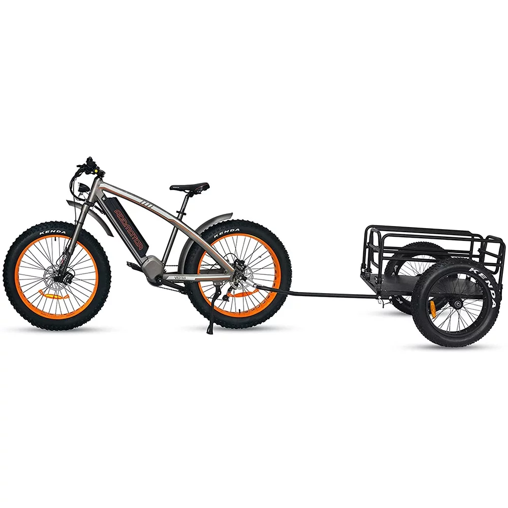 Addmotor Bike Cargo Trailer, Bicycle Cart Wagon Luggage Trailer with Bag