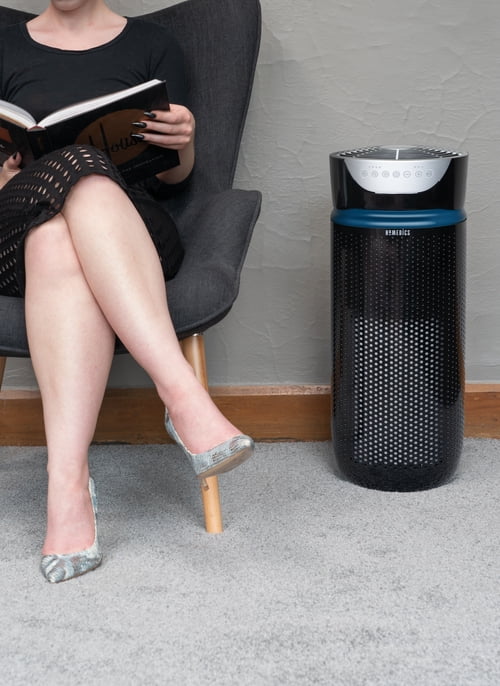HoMedics AP-T40 TotalClean 5-In-1 Tower Air Purifier (Black)