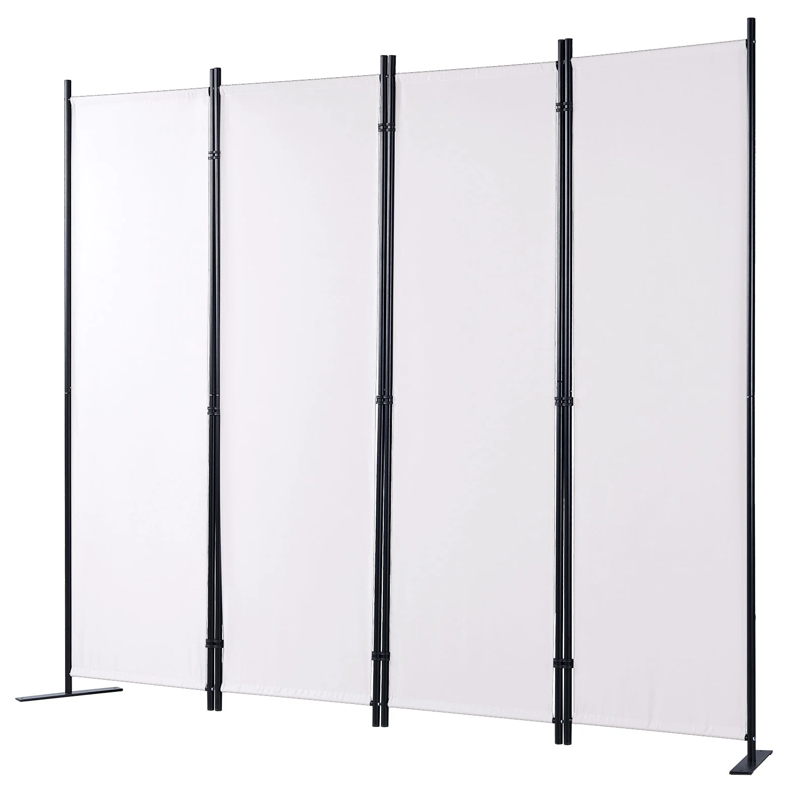 SKYSHALO Room Divider 4 Panel Folding Privacy Screen 88.2