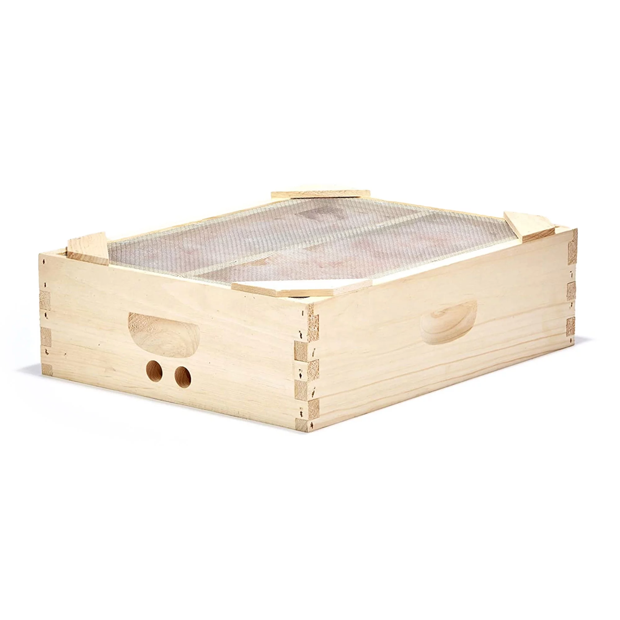 Little Giant Beekeeping Bee Hive Hot Box w/ Moisture Board, Brown