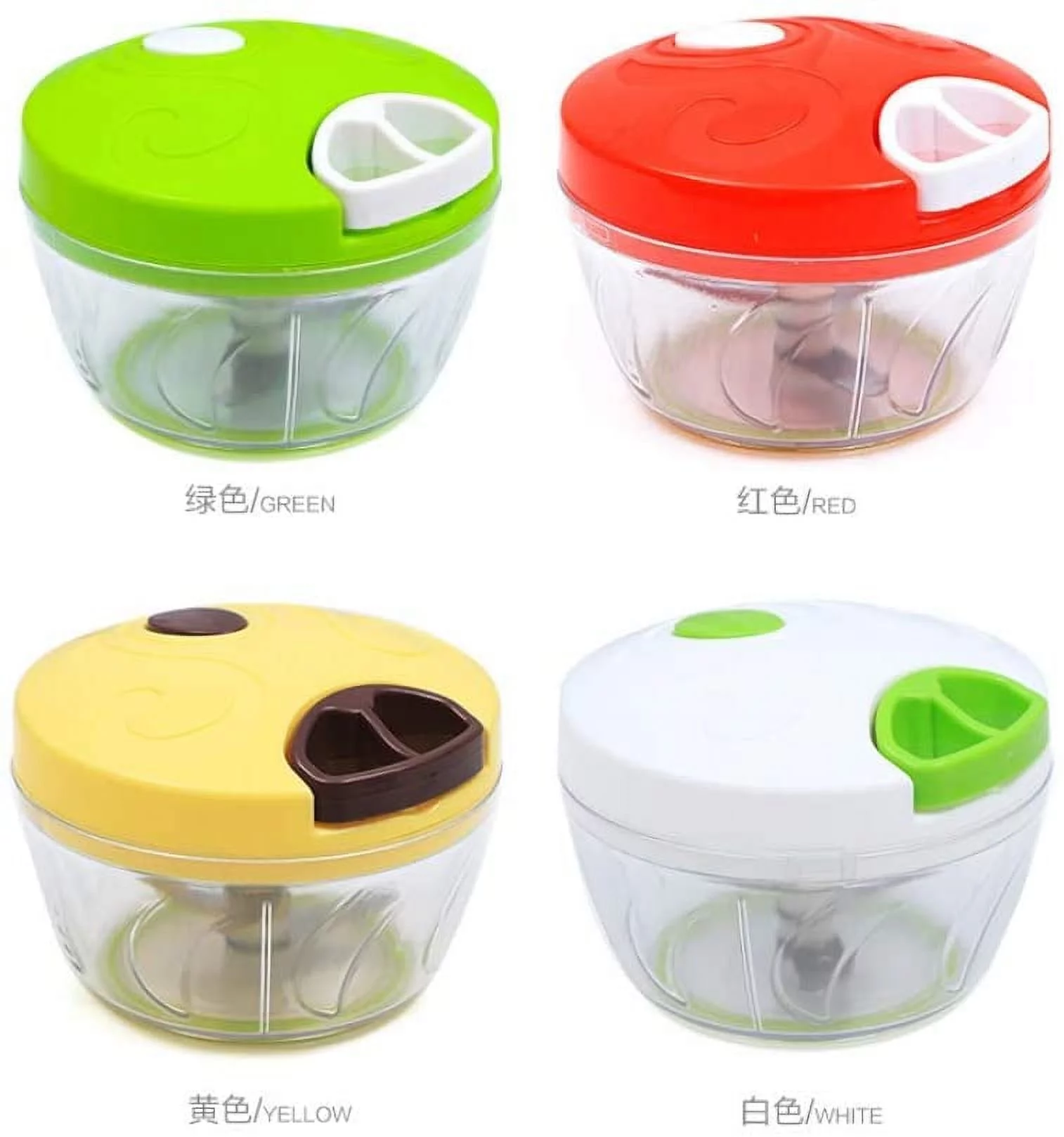 COUTEXYI Multi-function Hand Held Vegetable Shredder Slicer Cutter Powerful Manual Pulling Food Chopper