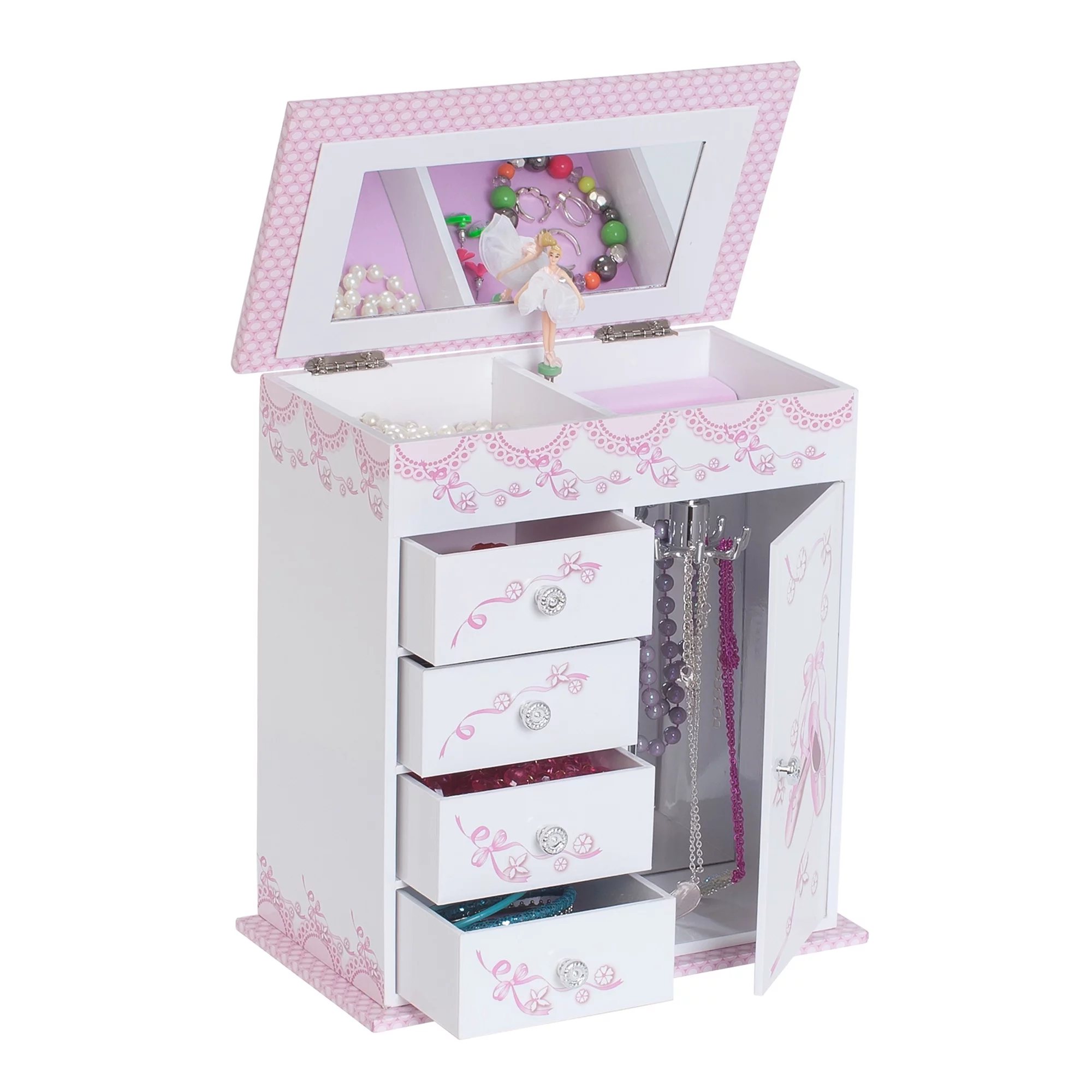 Mele Designs Trissa Musical Ballerina Jewelry Box for Girls