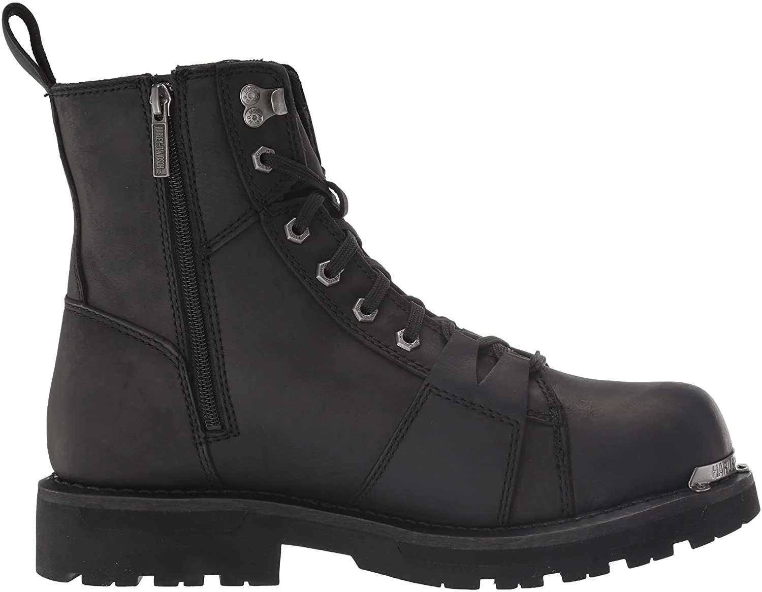 HARLEY-DAVIDSON Men's Sperling Leather Motorcycle Black Boots 96202