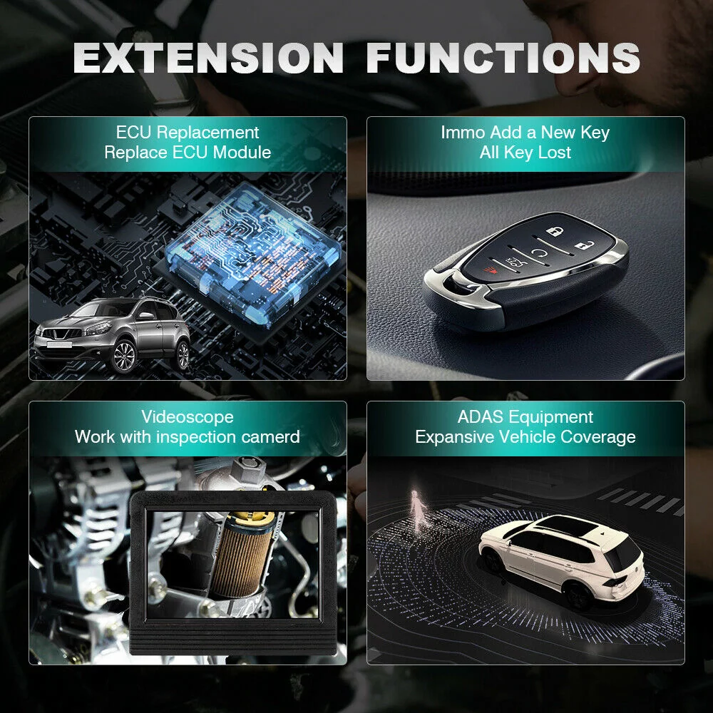 LAUNCH SCANPAD101 Bi-Directional Scanner Full System Diagnostic Tool Key Coding 2021 Newest 31+ Reset Service OE-Level Diagnostic Scanner ECU Coding,= AutoAuth FCA SGW,2 Yrs Free Update