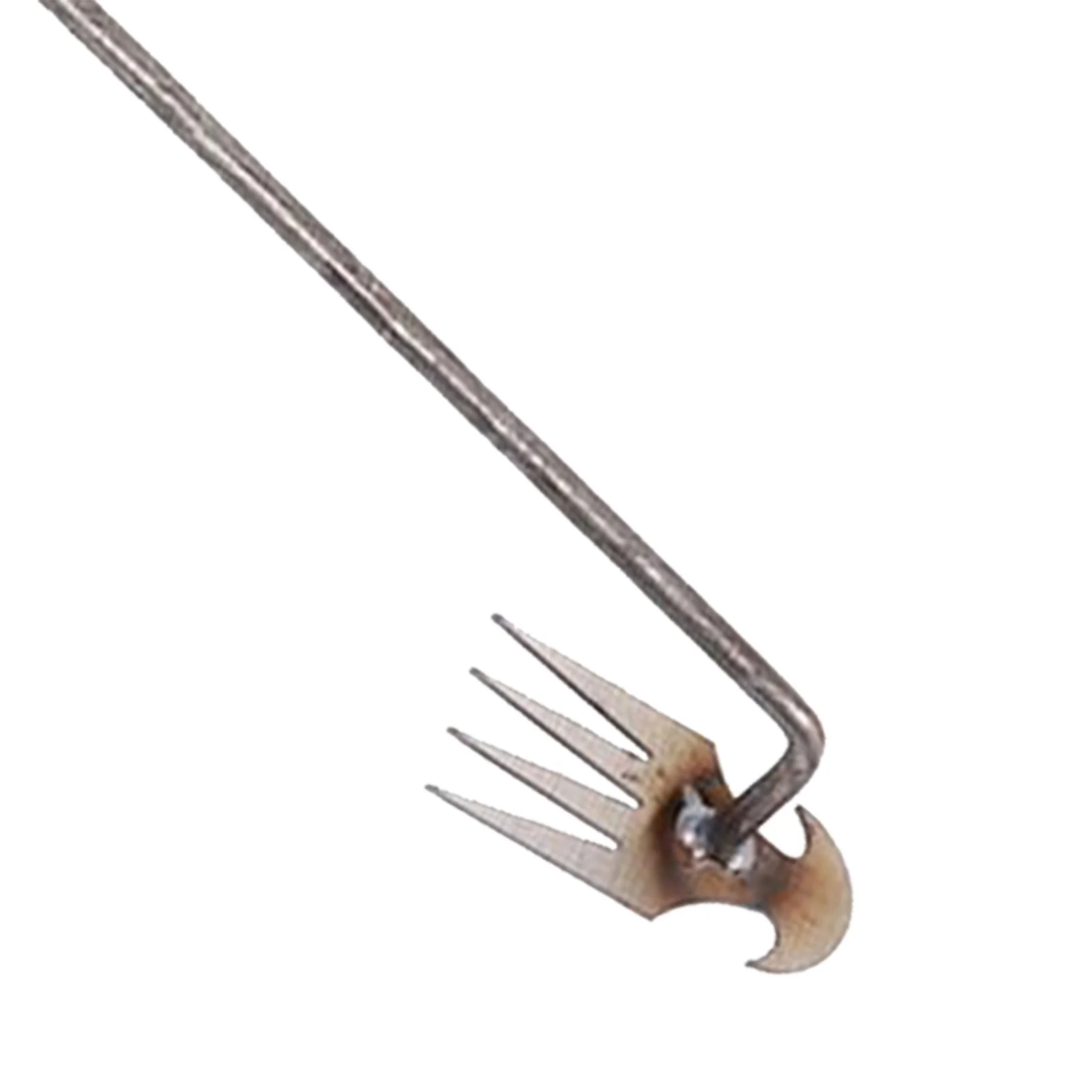 Weeds Puller New Weeding Artifact Uprooting Weeding Tool, Yard Tools 4-Claw Weeder Tools, Weeding Tools Gardening Long Handle 50cm