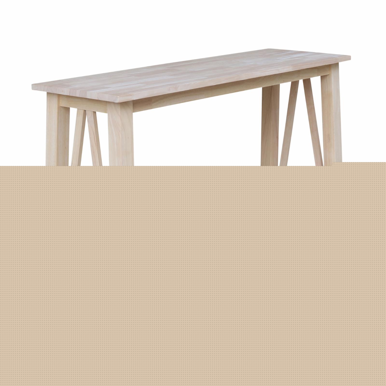 Surrey Solid Wood Console/Sofa Table in Blue/Antiqued Chalk