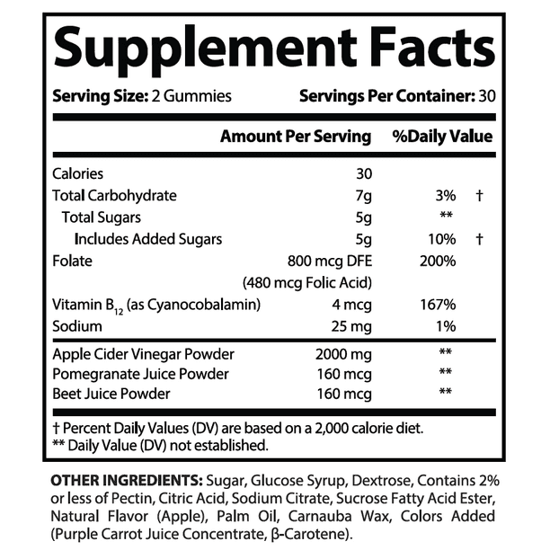 (5 Pack) G6 Keto Extreme ACV Gummies 2000mg Dietary Supplement 300 Gummys