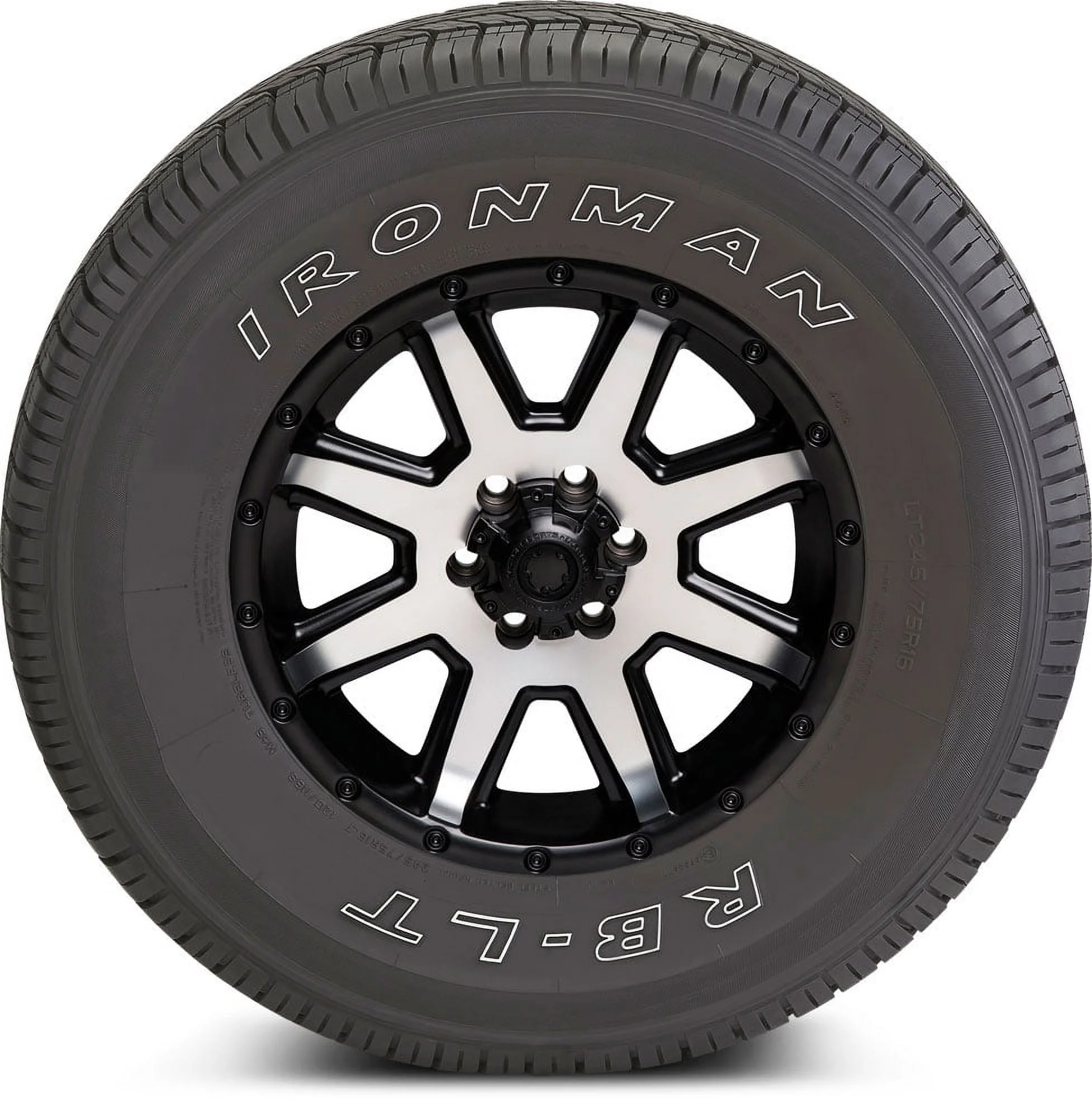 (Qty: 4) LT265/75R16/10 Ironman RB LT 123S tire
