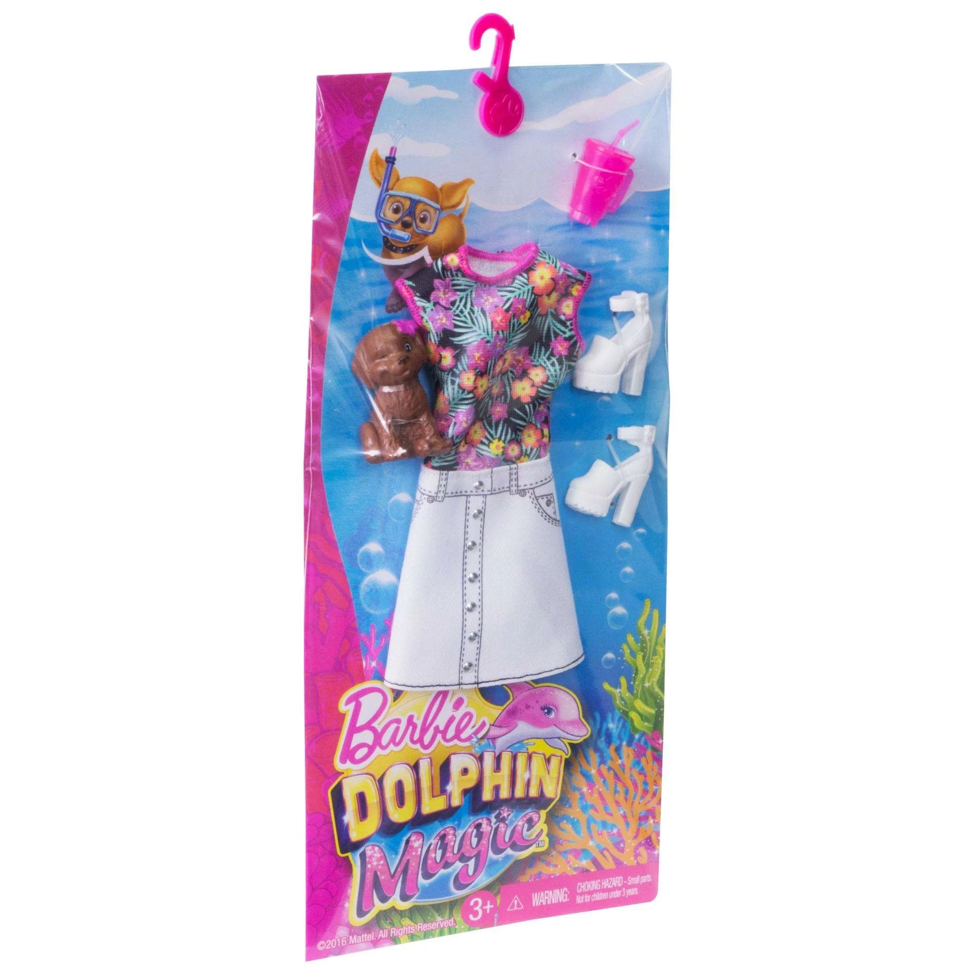 Barbie Dolphin Magic Dress and Pup
