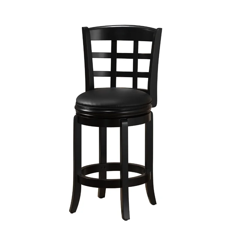 Boraam Kyoto Swivel Counter Stool - Black