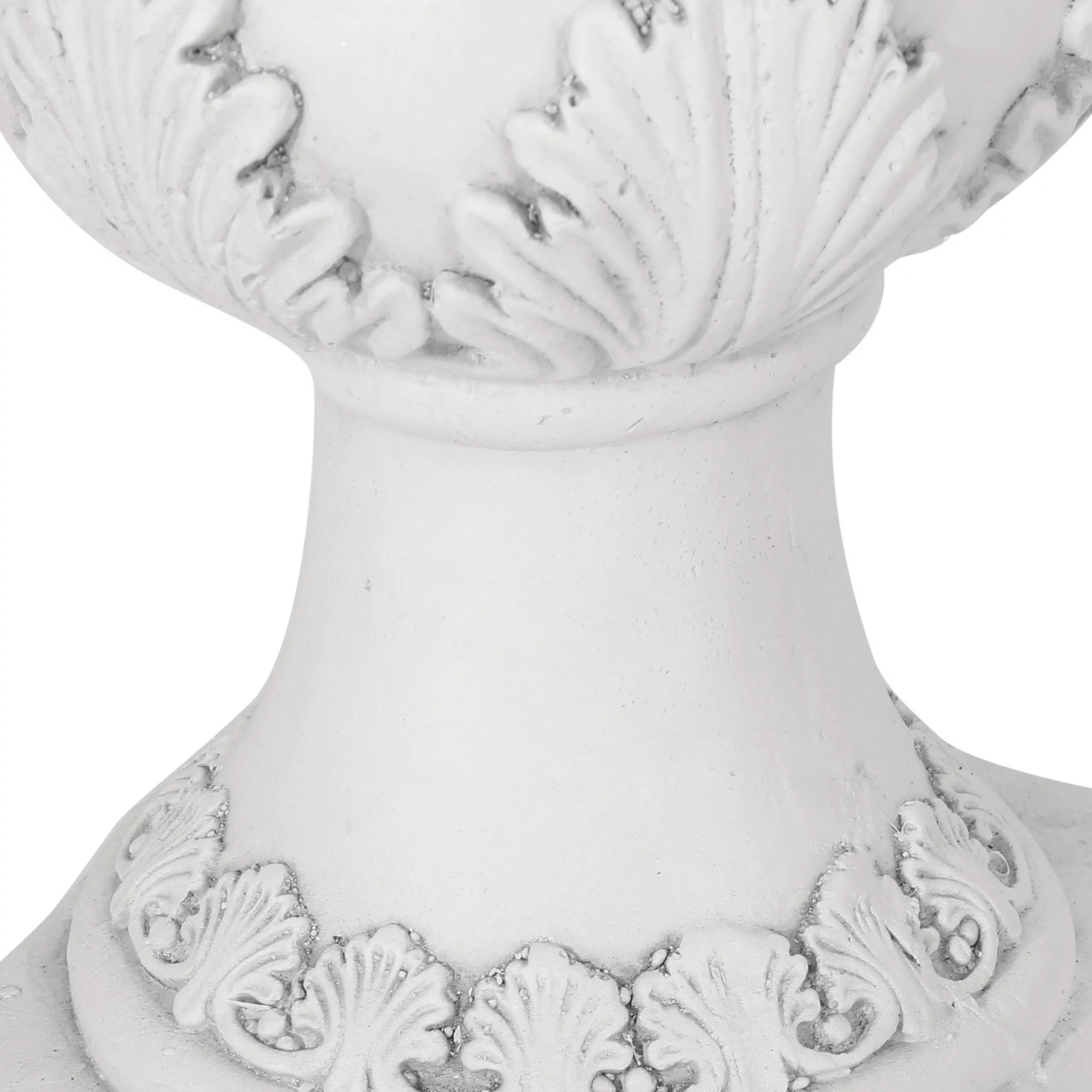 Renee Chalice Garden Urn Planter, Roman, Botanical, Antique White