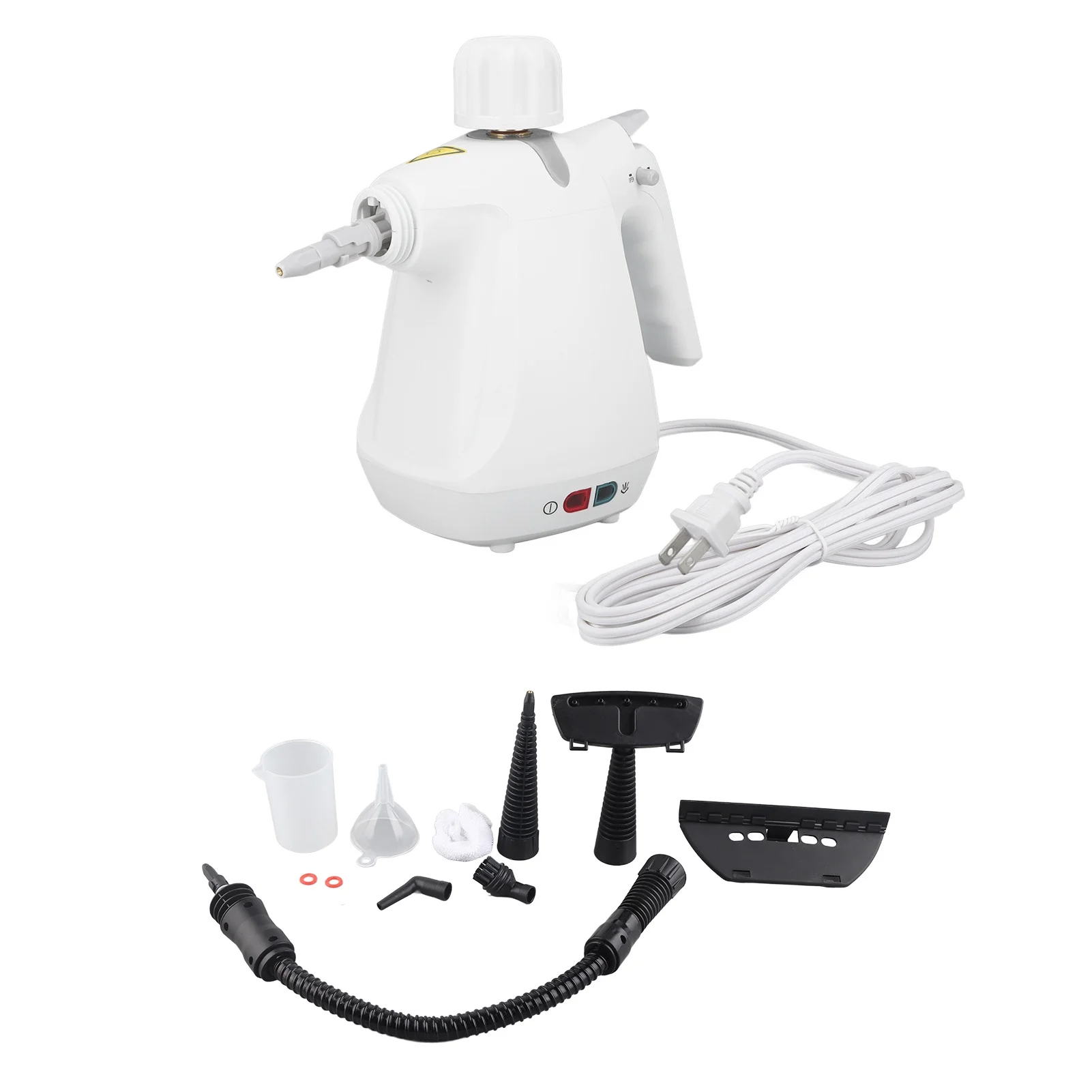 Buumin Steam Cleaner 1000W High Temperature High Pressure Portable Steam Cleaning Machine with Safety Valve US Plug 110V