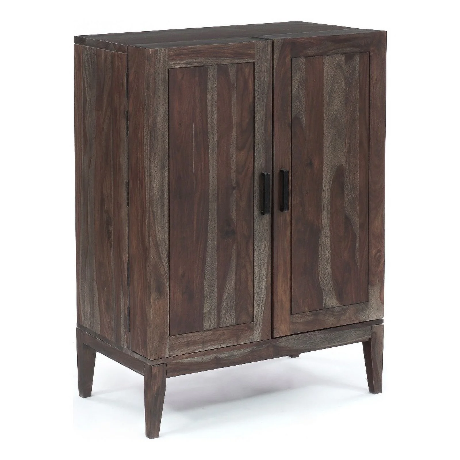 Porter Designs Fall River Solid Sheesham Wood Bar - Gray