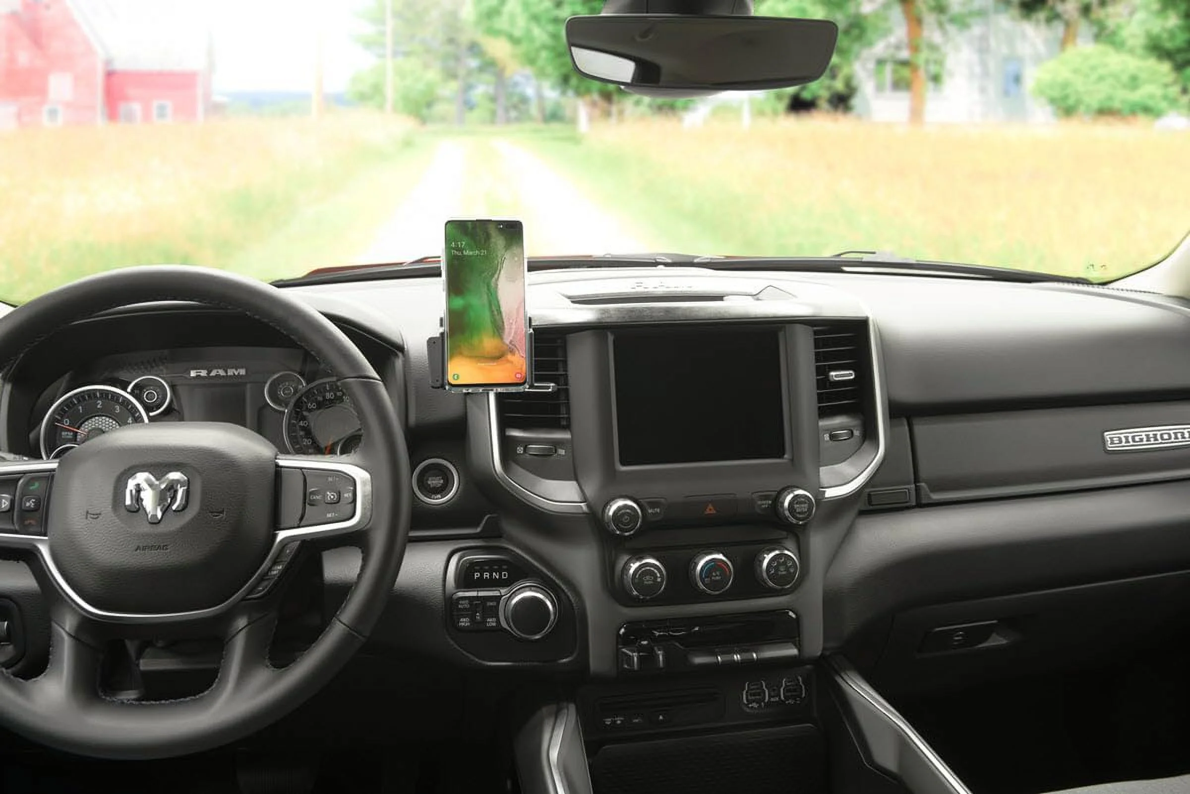 Scosche PC855417 ProClip Center Dash Mount Compatible with 2019-2023 Dodge Ram Trucks (Mounting Base Only)