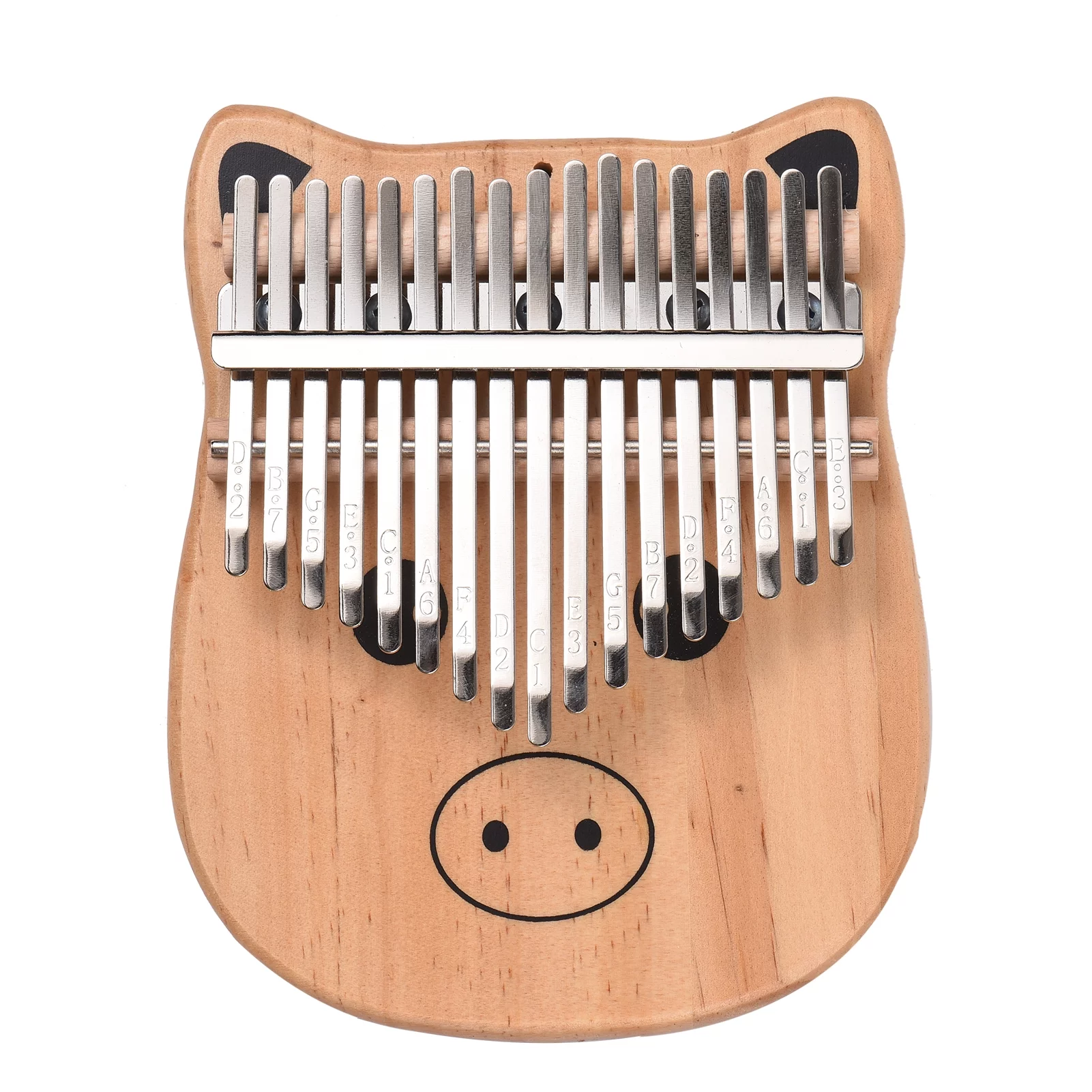 Thumb Piano,Portable 17-key Piano 17-key Piano With Piano With Carry Cloth Stickers Musical Hammer Cloth Stickers With Carry Hammer Carry Hammer Cloth Mewmewcat Piano Huiop Portable Rusuo